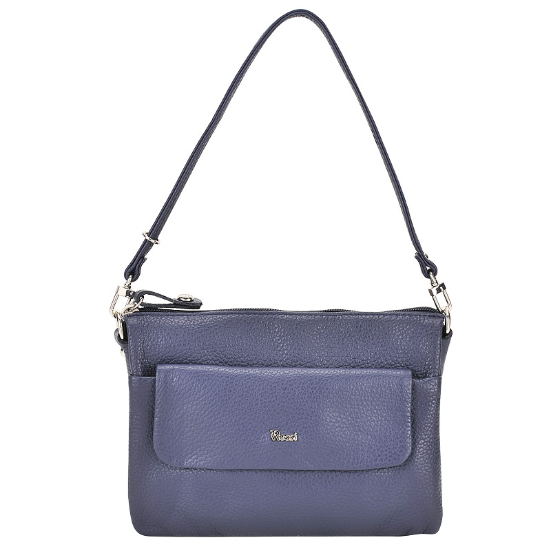 Bruno Rossi Женская кожаная сумка через плечо