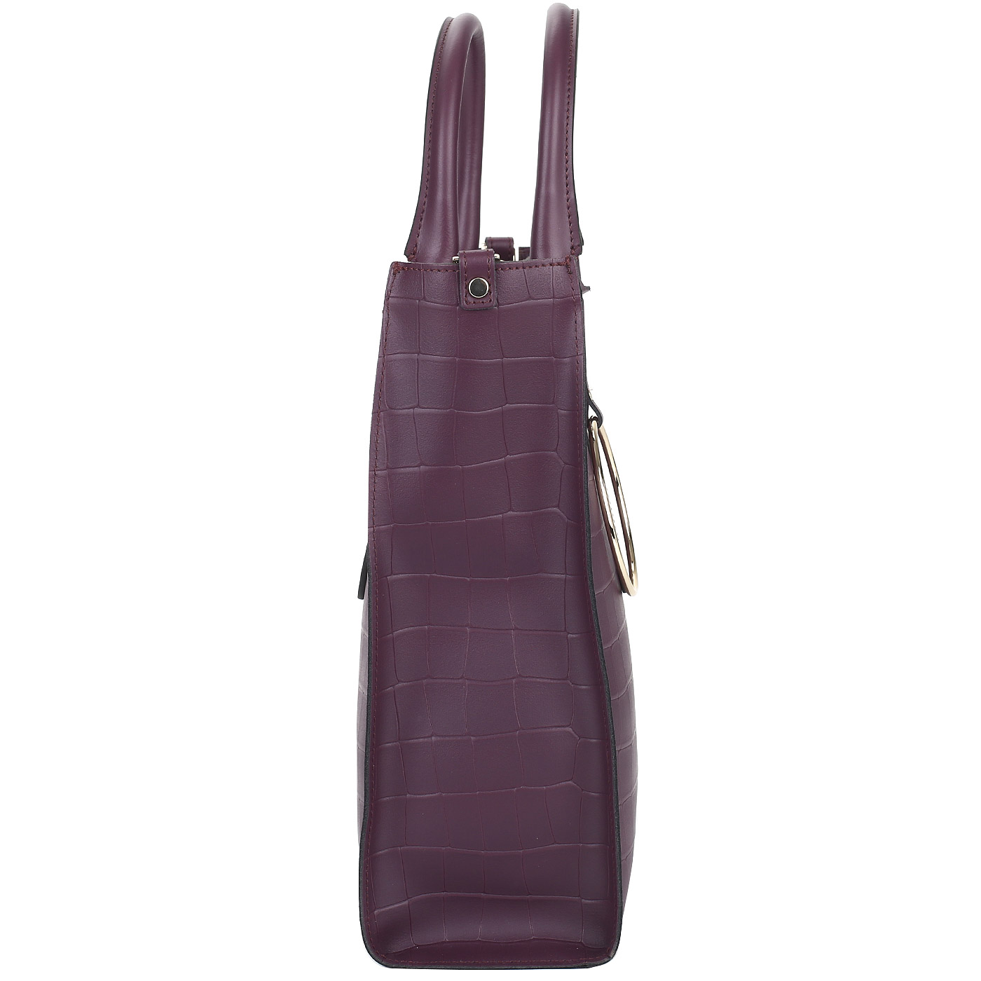 Сумка на молнии из натуральной кожи Ripani Cannella