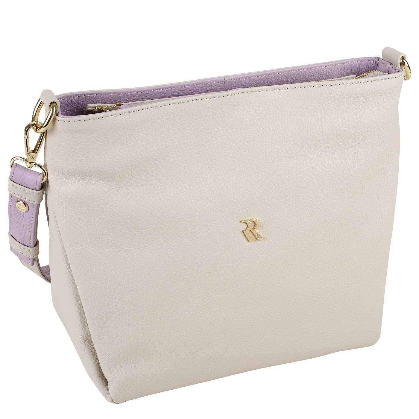 Кожаная сумка через плечо Bruno Rossi Dollaro