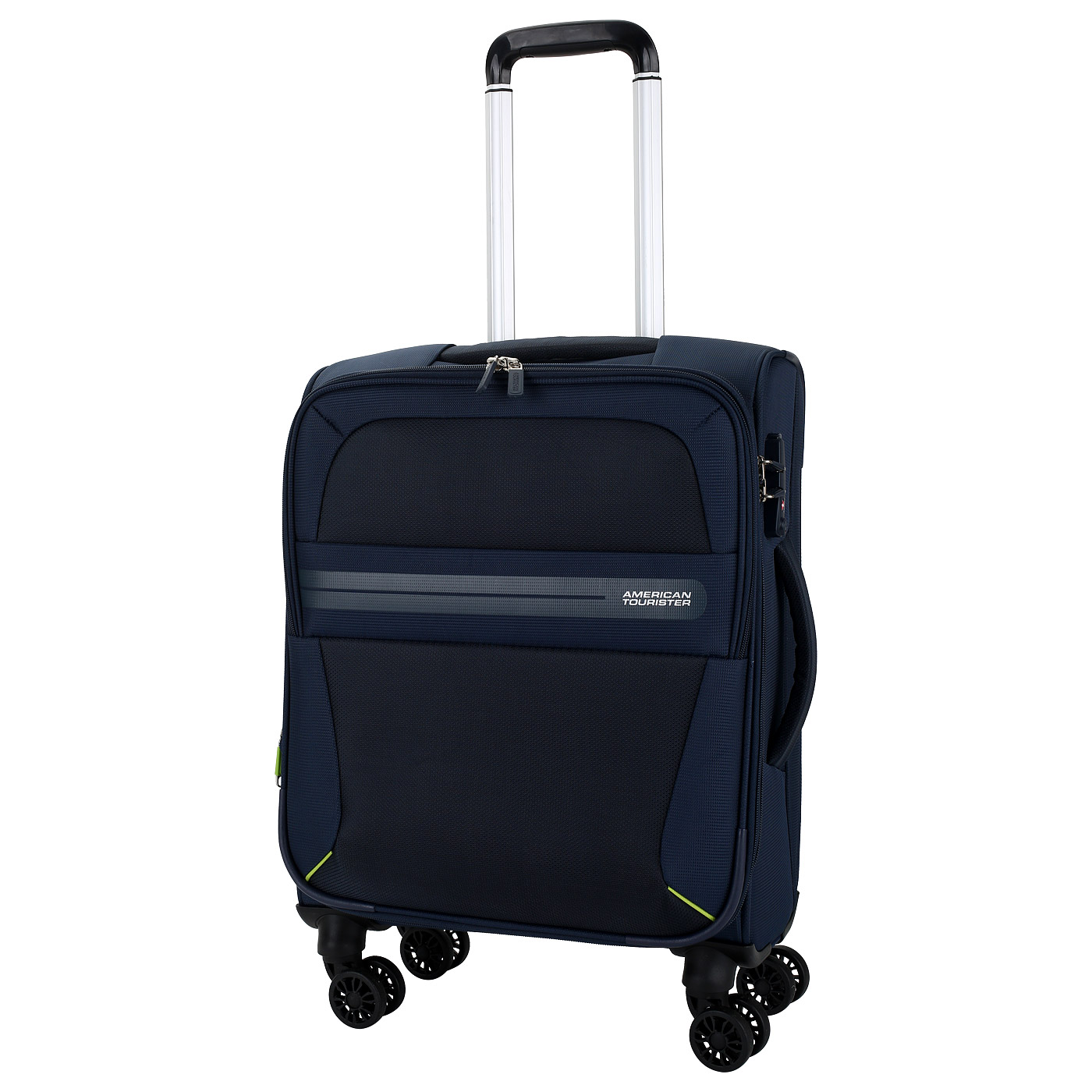 American Tourister Чемодан маленький S тканевый с кодовым замком