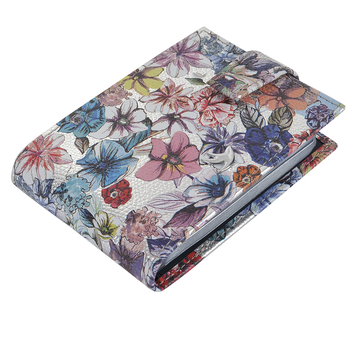 Кожаная визитница Aurelli Luna fiore