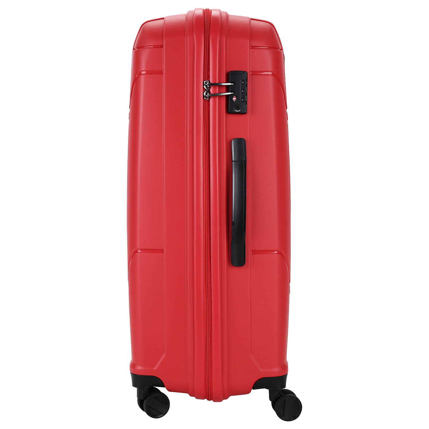 Чемодан большой L из полипропилена с кодовым замком Stevens Fusion