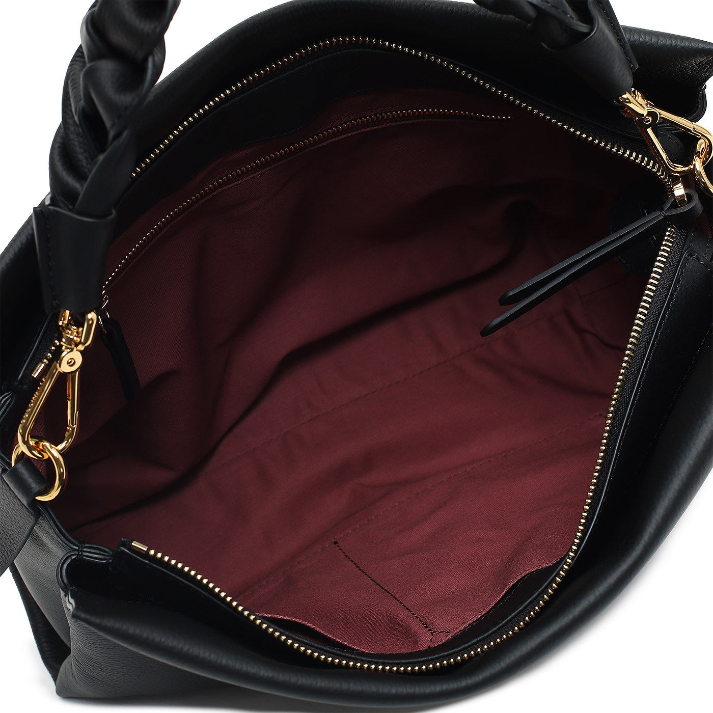 Кожаная сумка Coccinelle Boheme Grana Double