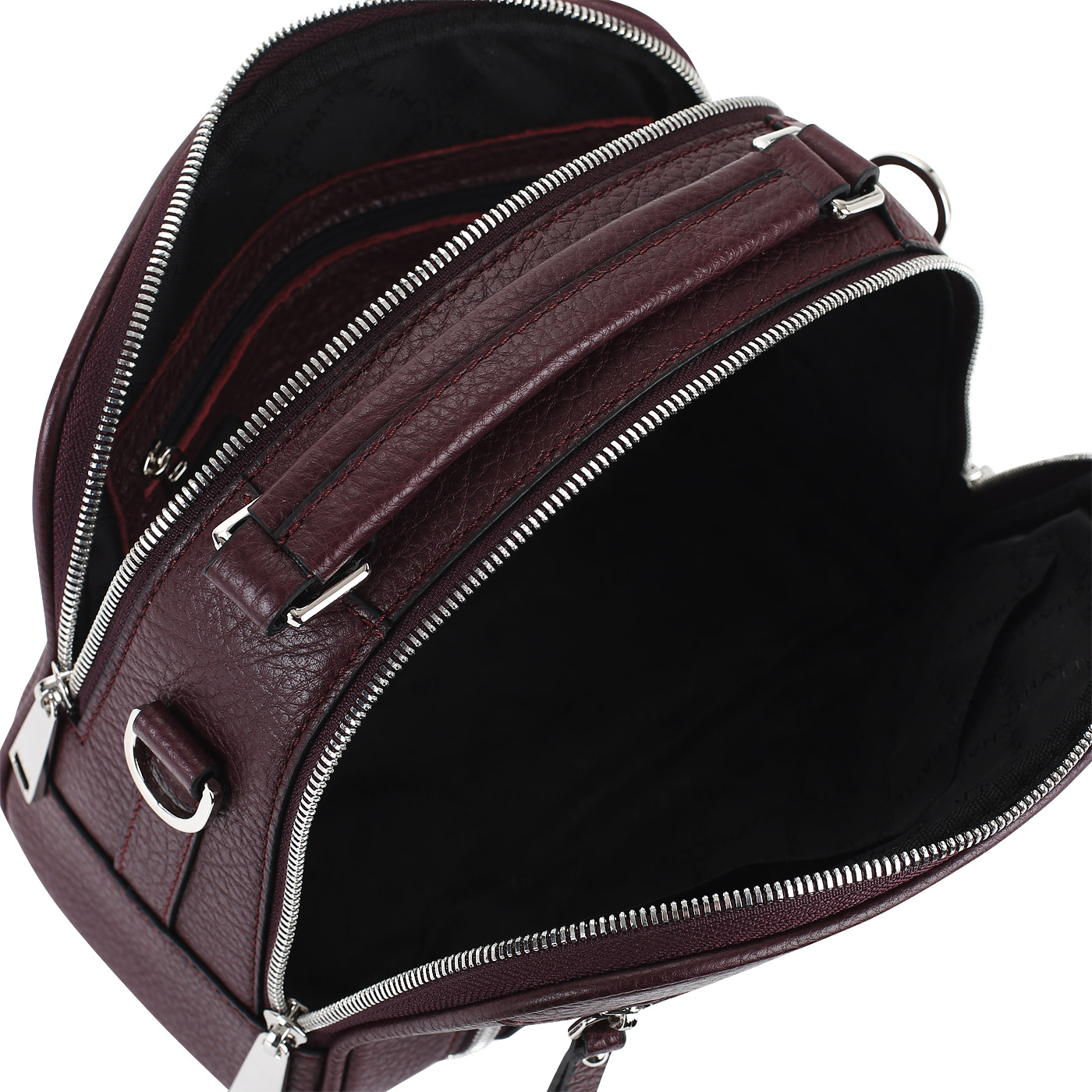 Бордовая сумка Chatte Marseille