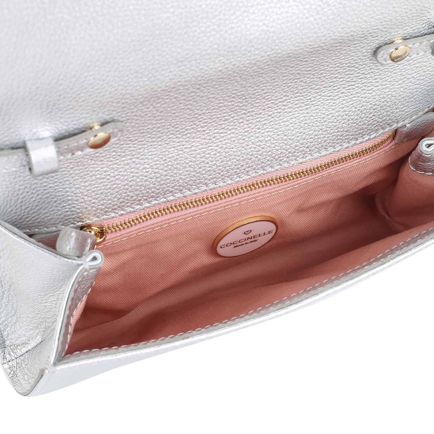 Кожаная сумочка через плечо с цепочкой Coccinelle Ara