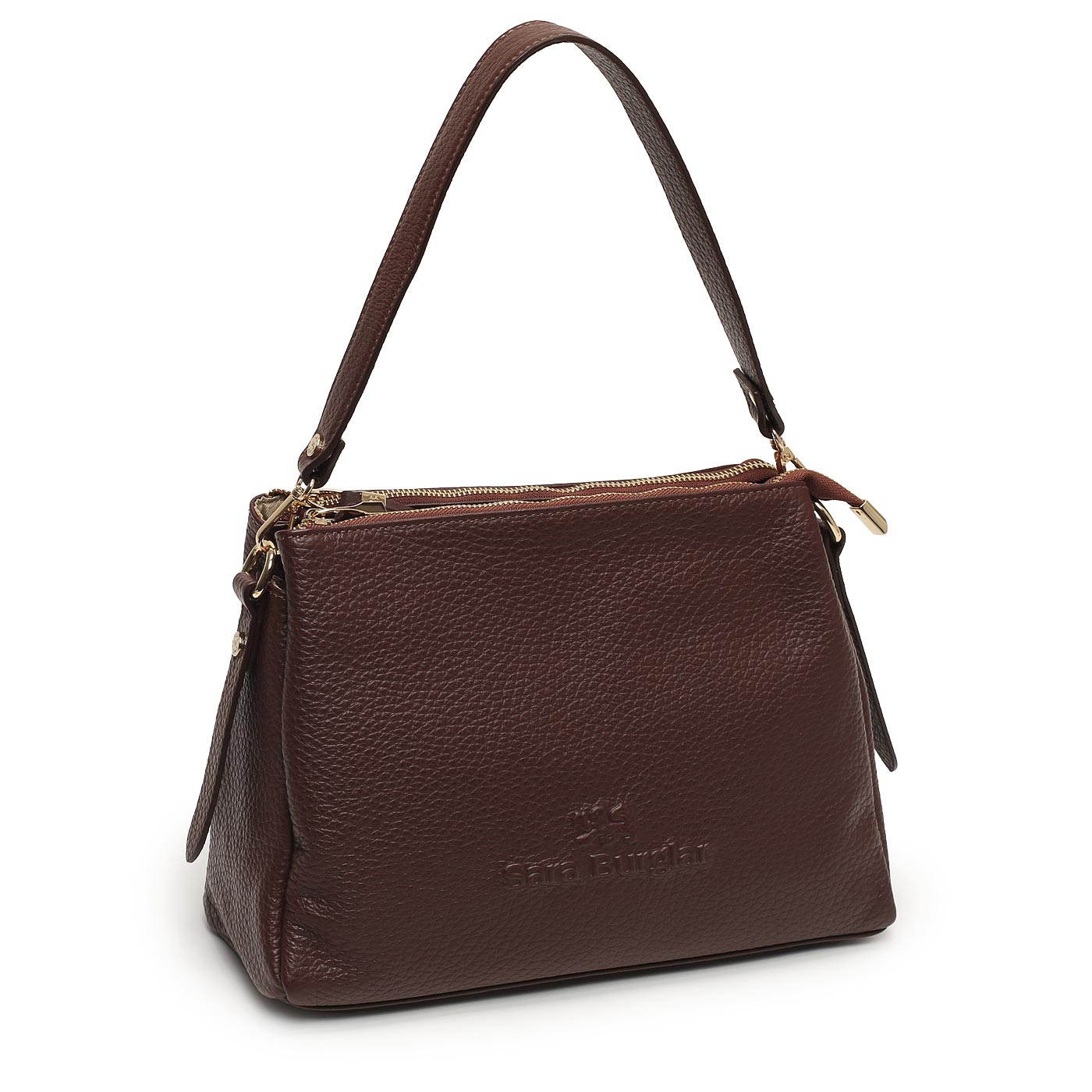 Кожаная сумка Sara Burglar Amelia Safari