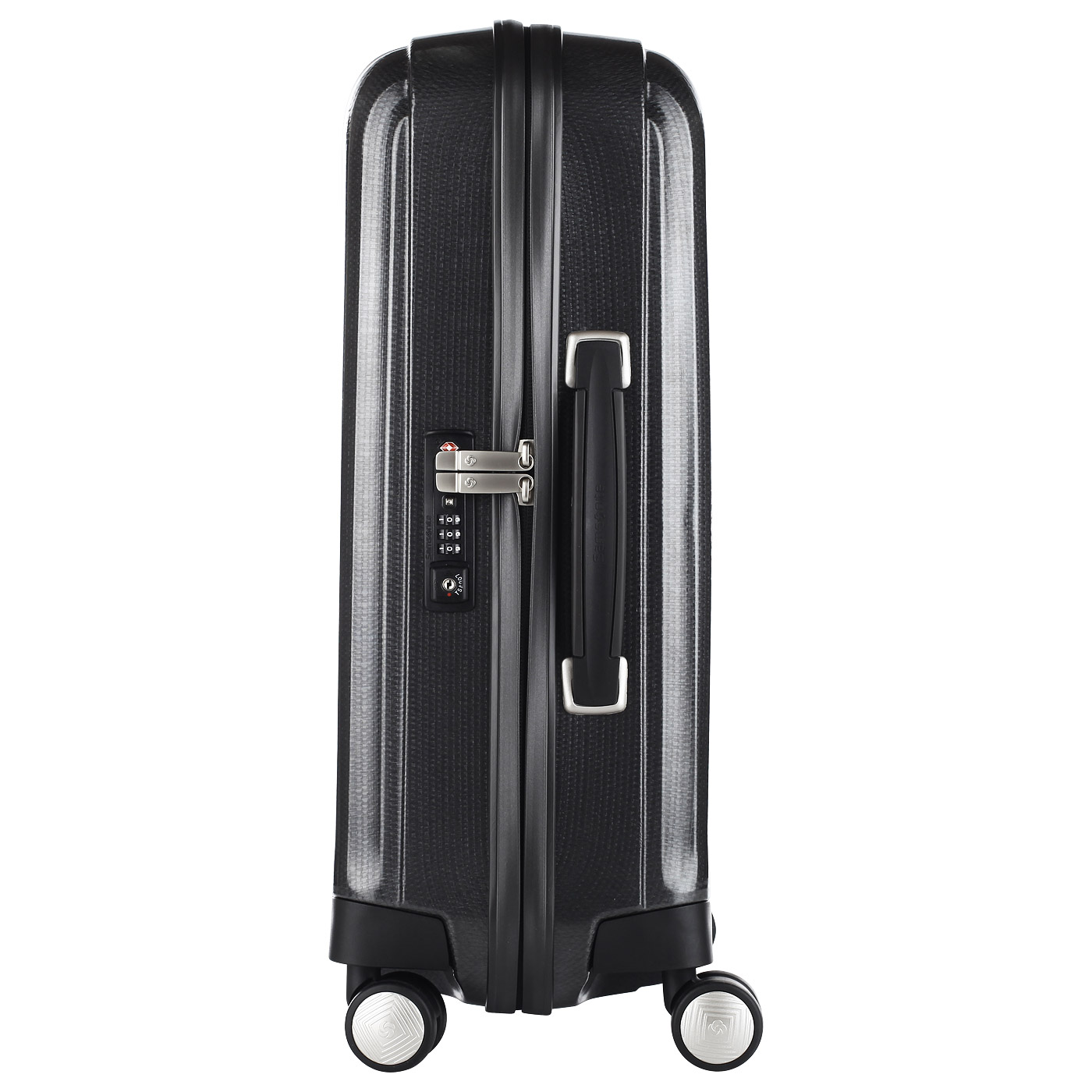 Чемодан для ручной клади из материала Curv Samsonite Lite-Cube