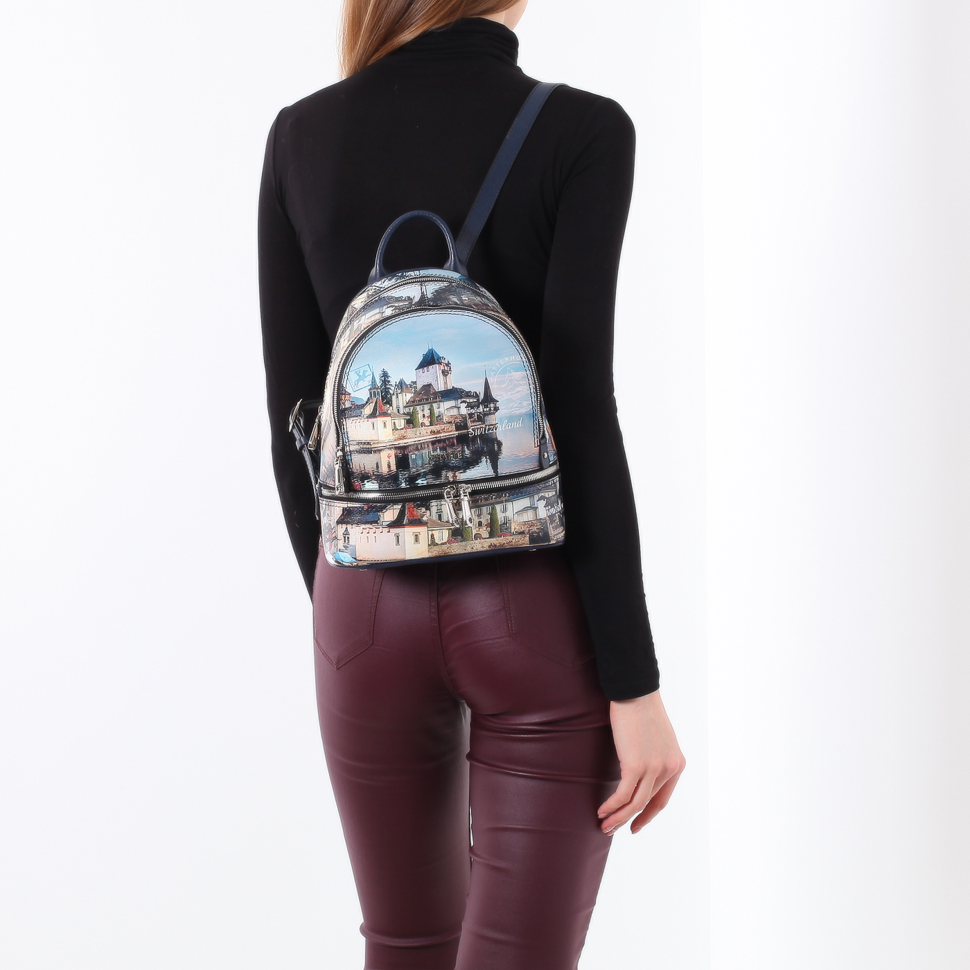 Рюкзак с принтом Chatte 