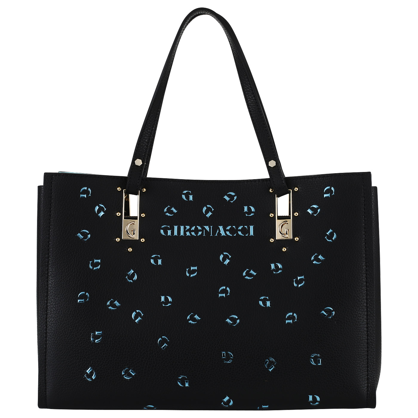 Gironacci Вместительная кожаная сумка