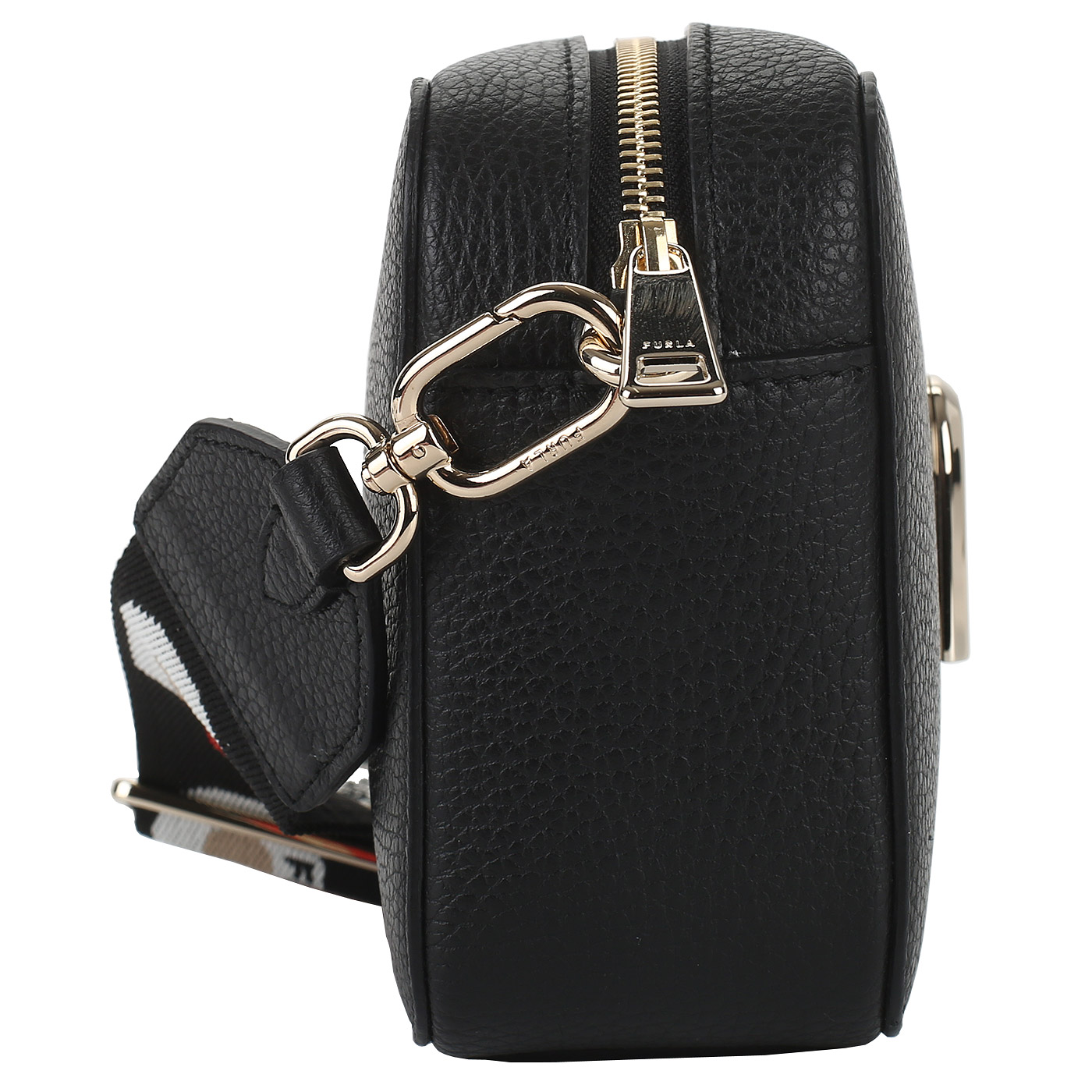 Сумка с текстильным ремешком Furla Sleek
