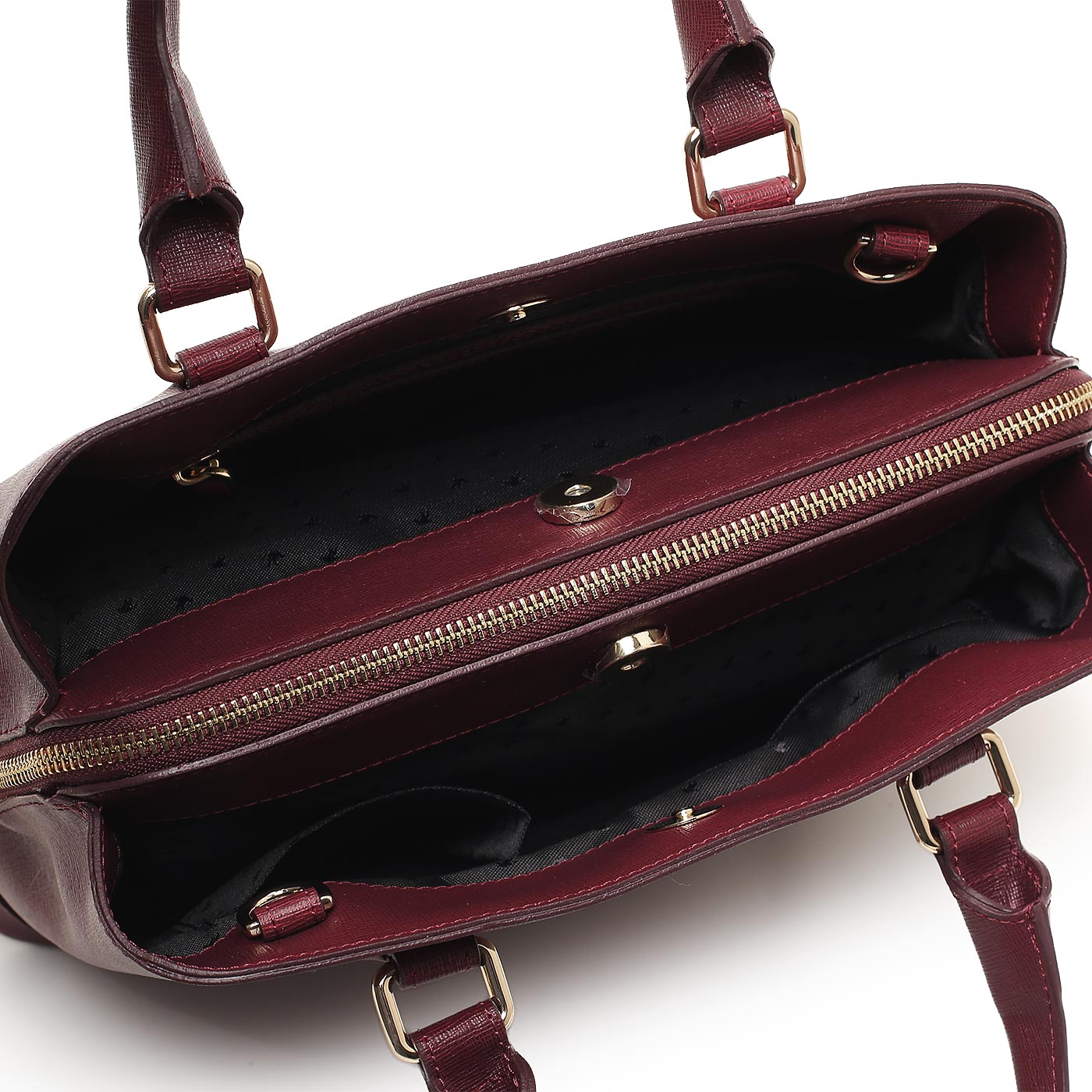 Кожаная сумка Aurelli Saffiano