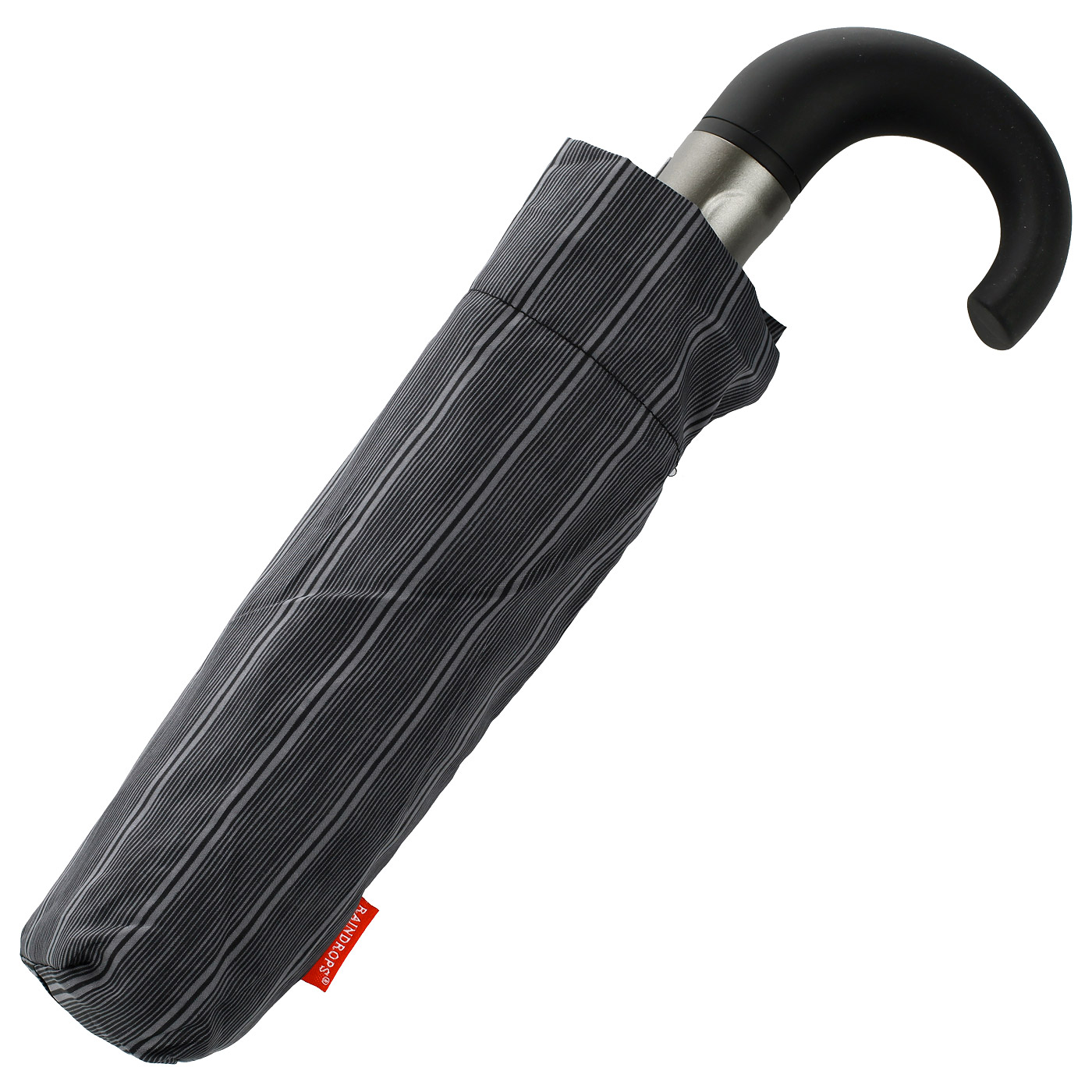 Зонт-автомат с ручкой-крюком Raindrops 