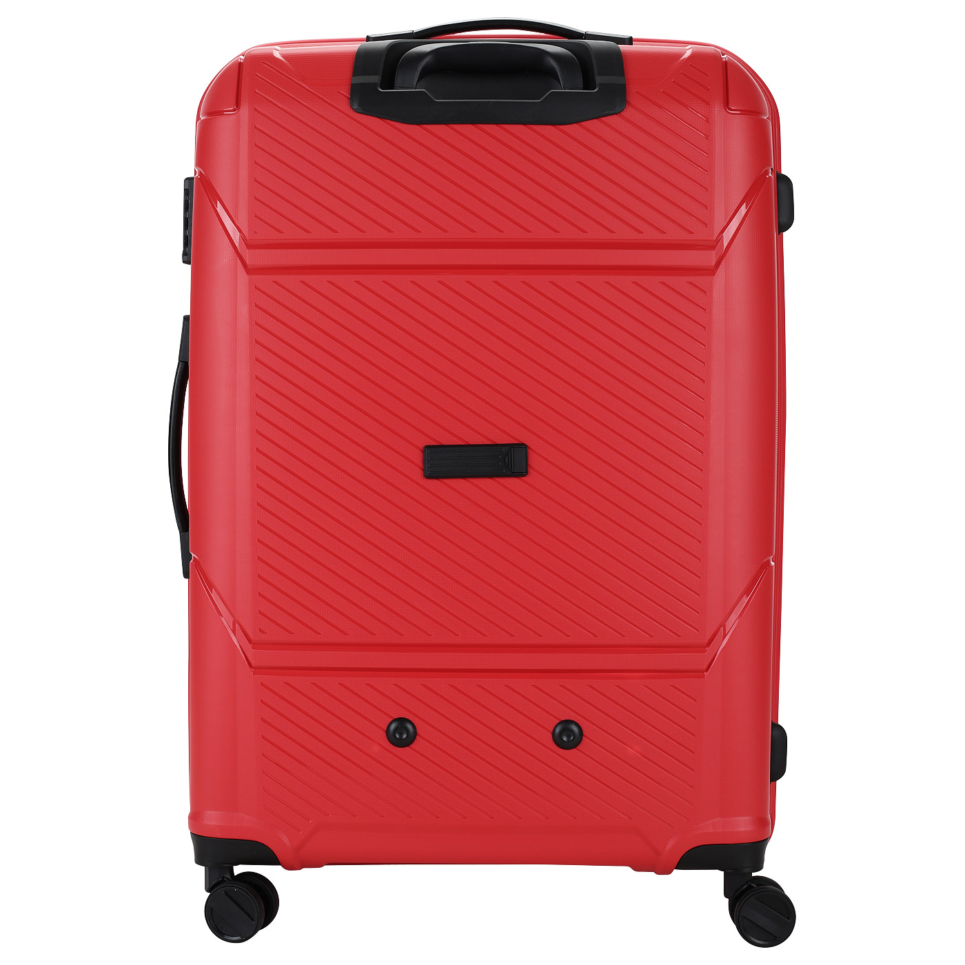 Чемодан большой L из полипропилена с кодовым замком Stevens Fusion