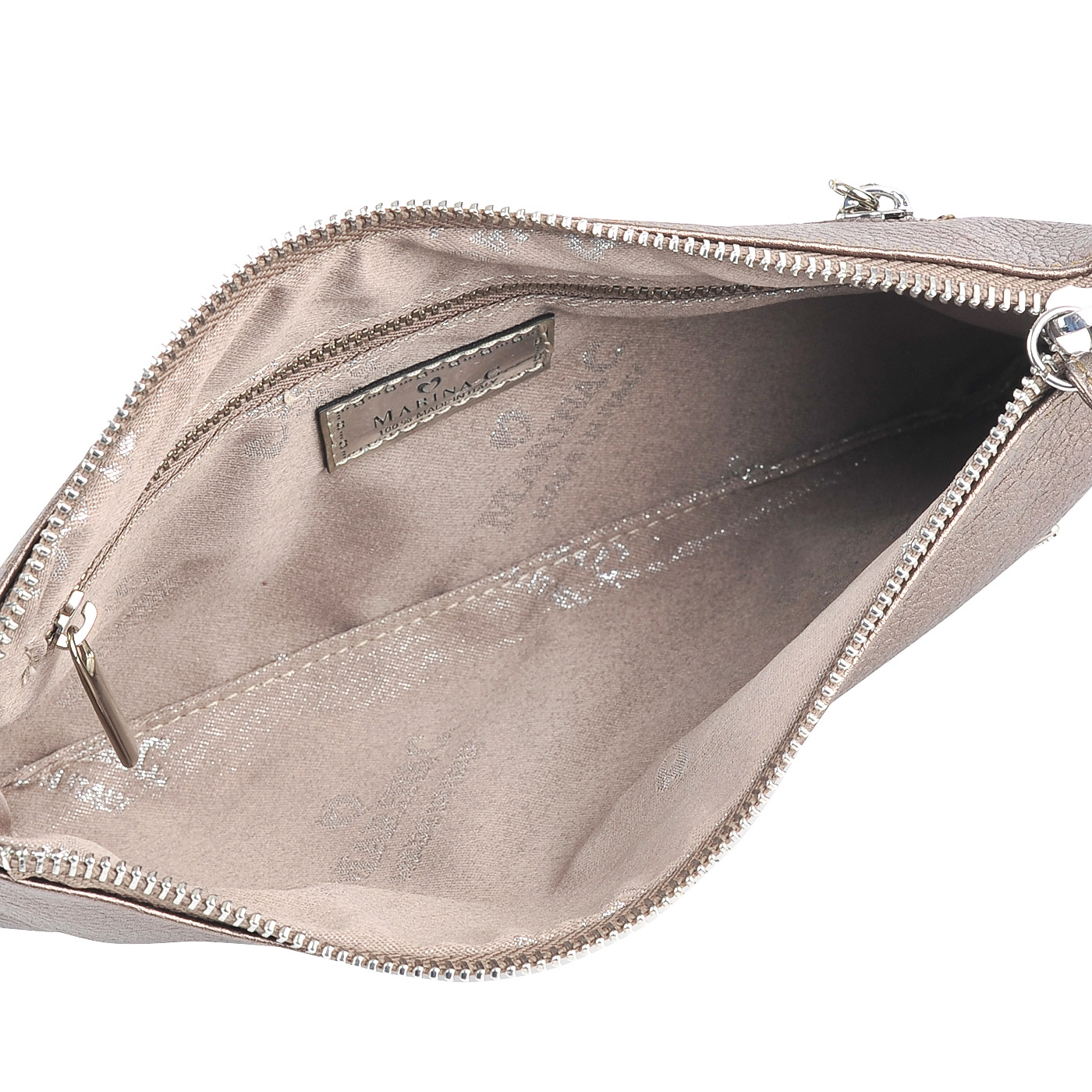 Женская кожаная сумка через плечо Marina Creazioni 