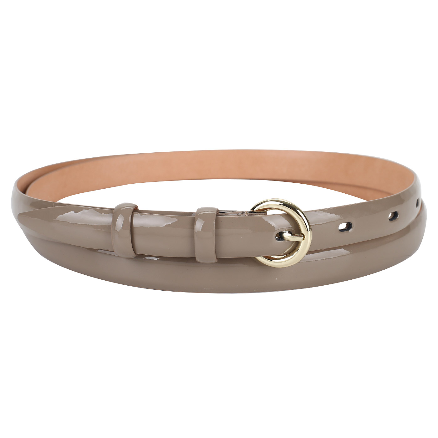 Chatte Узкий ремешок из лаковой кожи