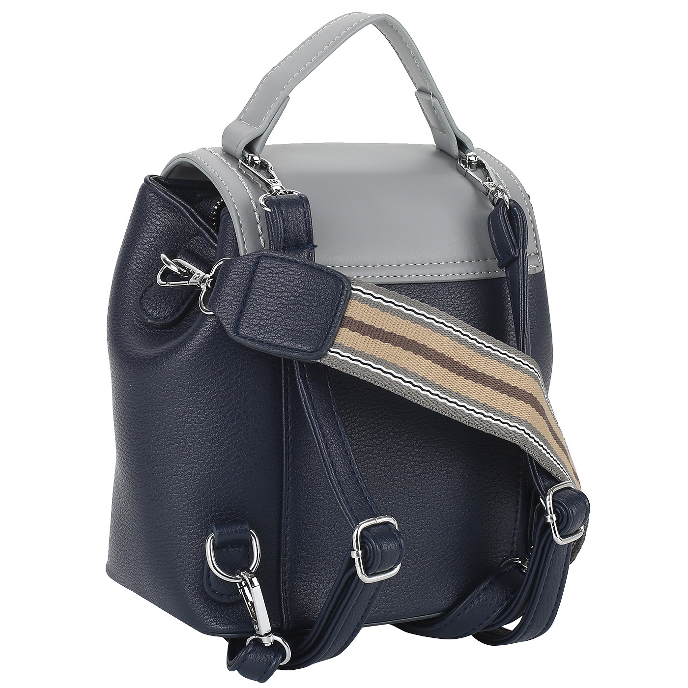 Рюкзак-сумка с откидным клапаном Dispacci 