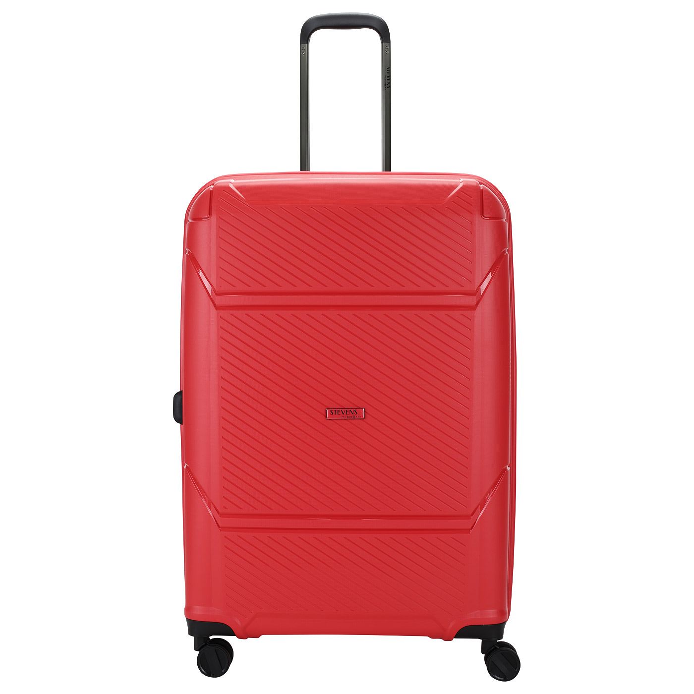 Чемодан большой L из полипропилена с кодовым замком Stevens Fusion