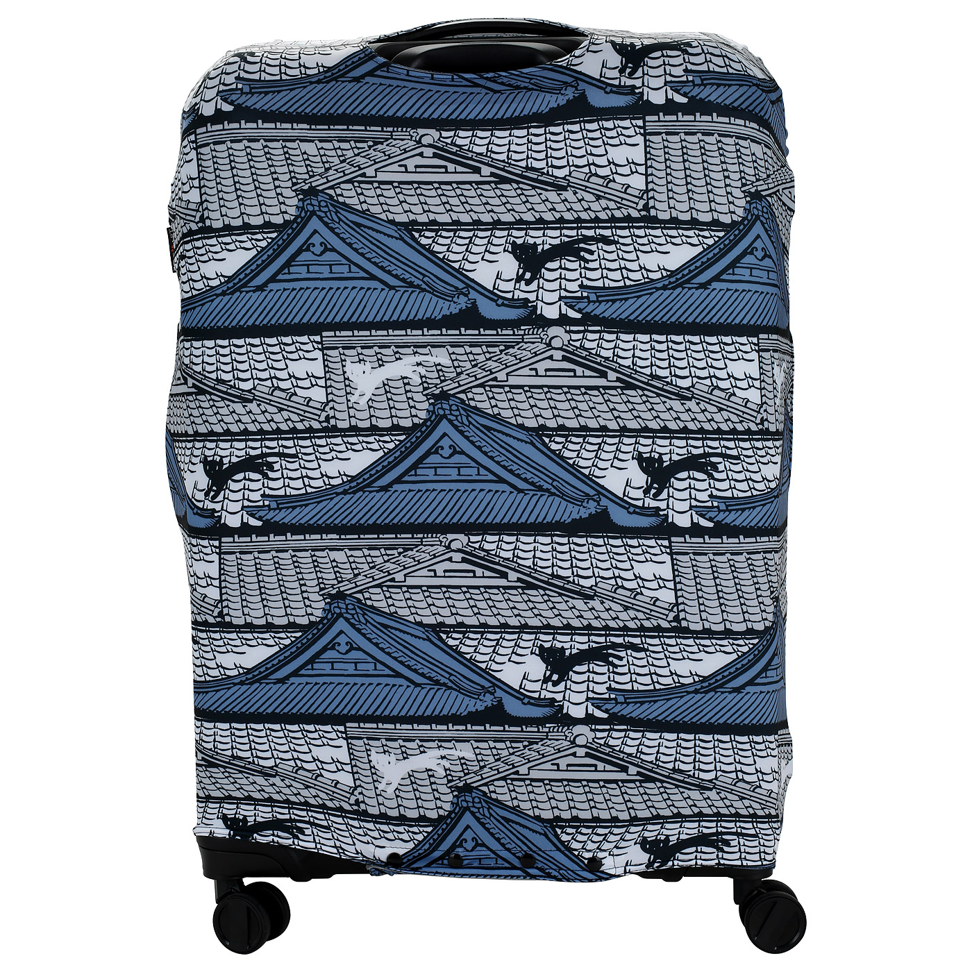 Эластичный чехол для чемодана с принтом Eberhart Rooftop Cat