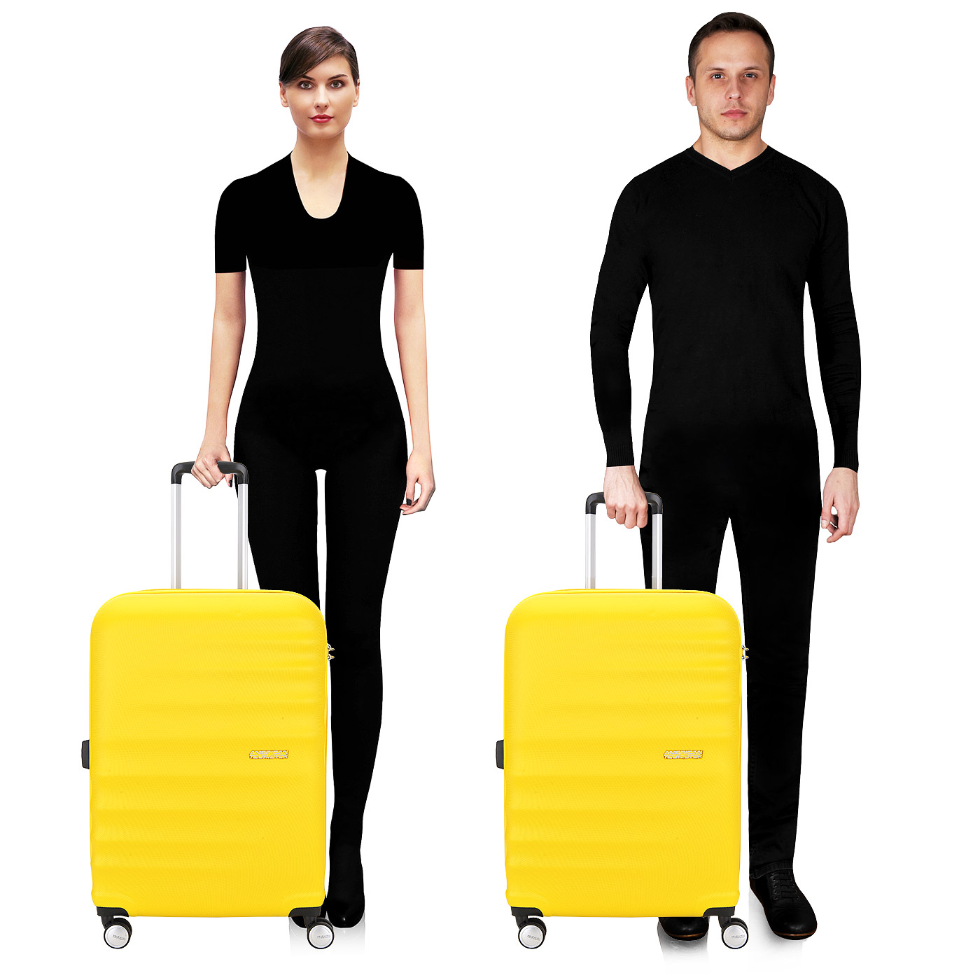 Чемодан средний M из ABS-пластика American Tourister Waverbreaker