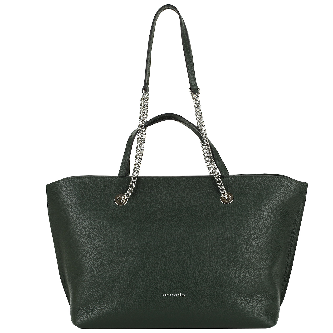Cromia Вместительная кожаная сумка