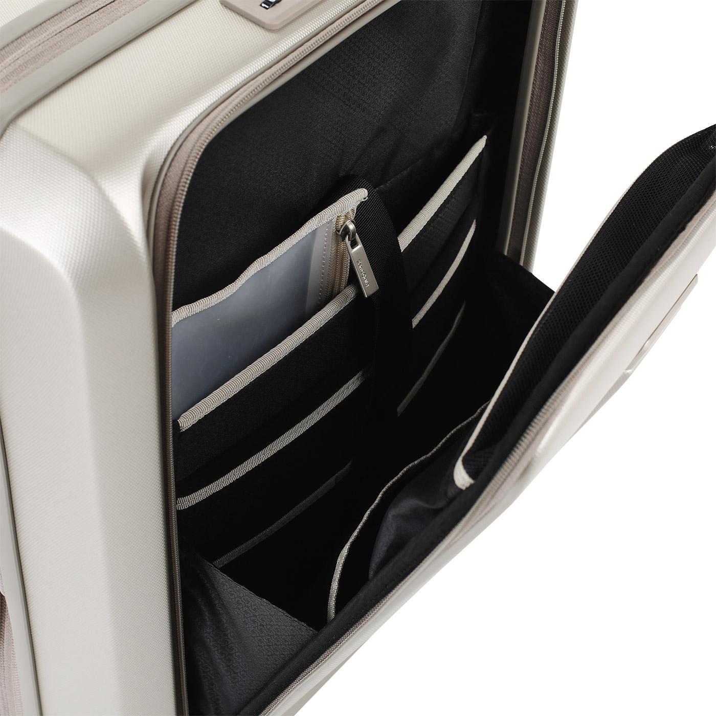 Чемодан маленький S из поликарбоната с кодовым замком Samsonite Prodigy