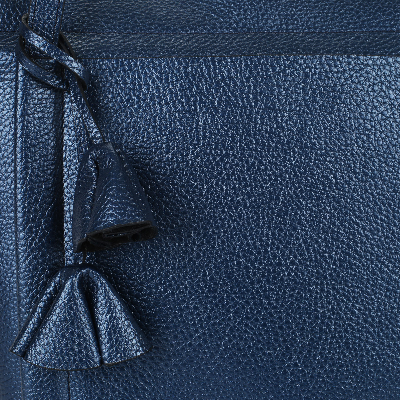 Сумка из металлизированной кожи Chatte 