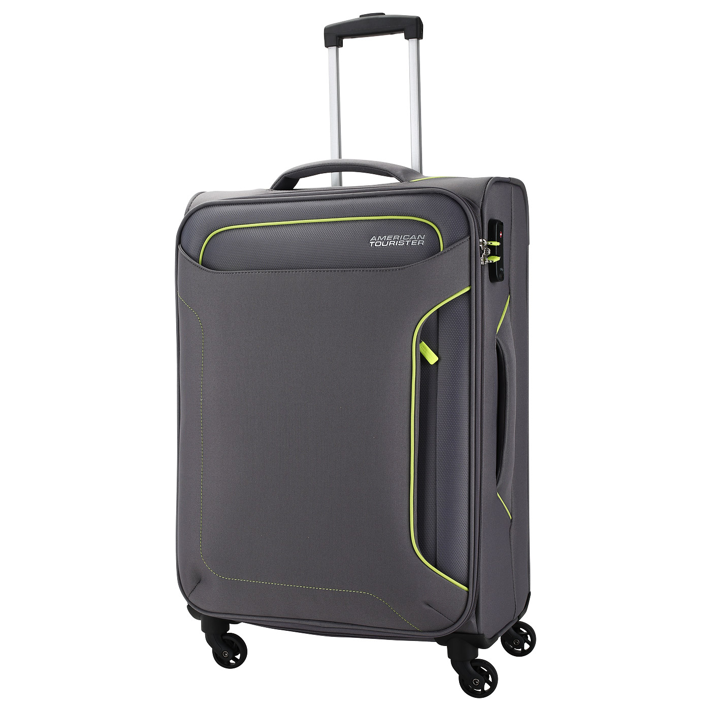 American Tourister Чемодан средний M тканевый с кодовым замком