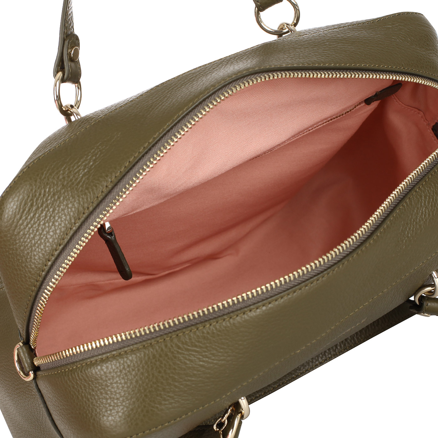 Кожаная сумка на молнии Coccinelle Alpha