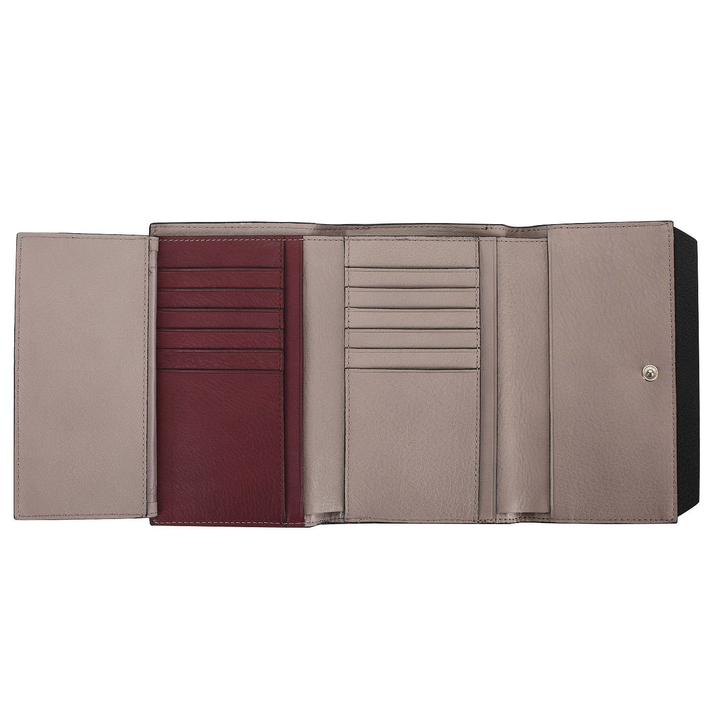 Кожаный кошелек на кнопке Piquadro Circle