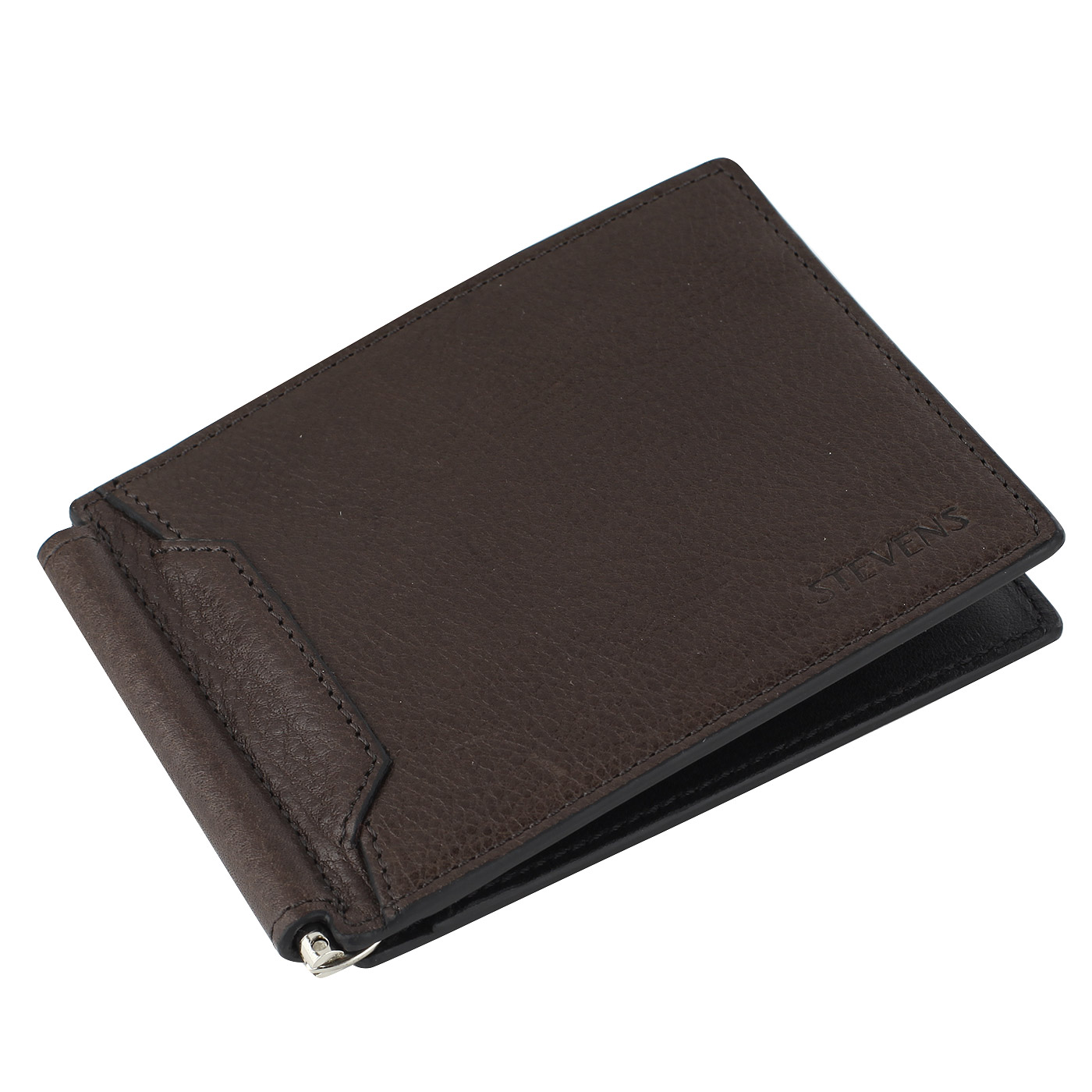 Мужское портмоне с зажимом для купюр Stevens 