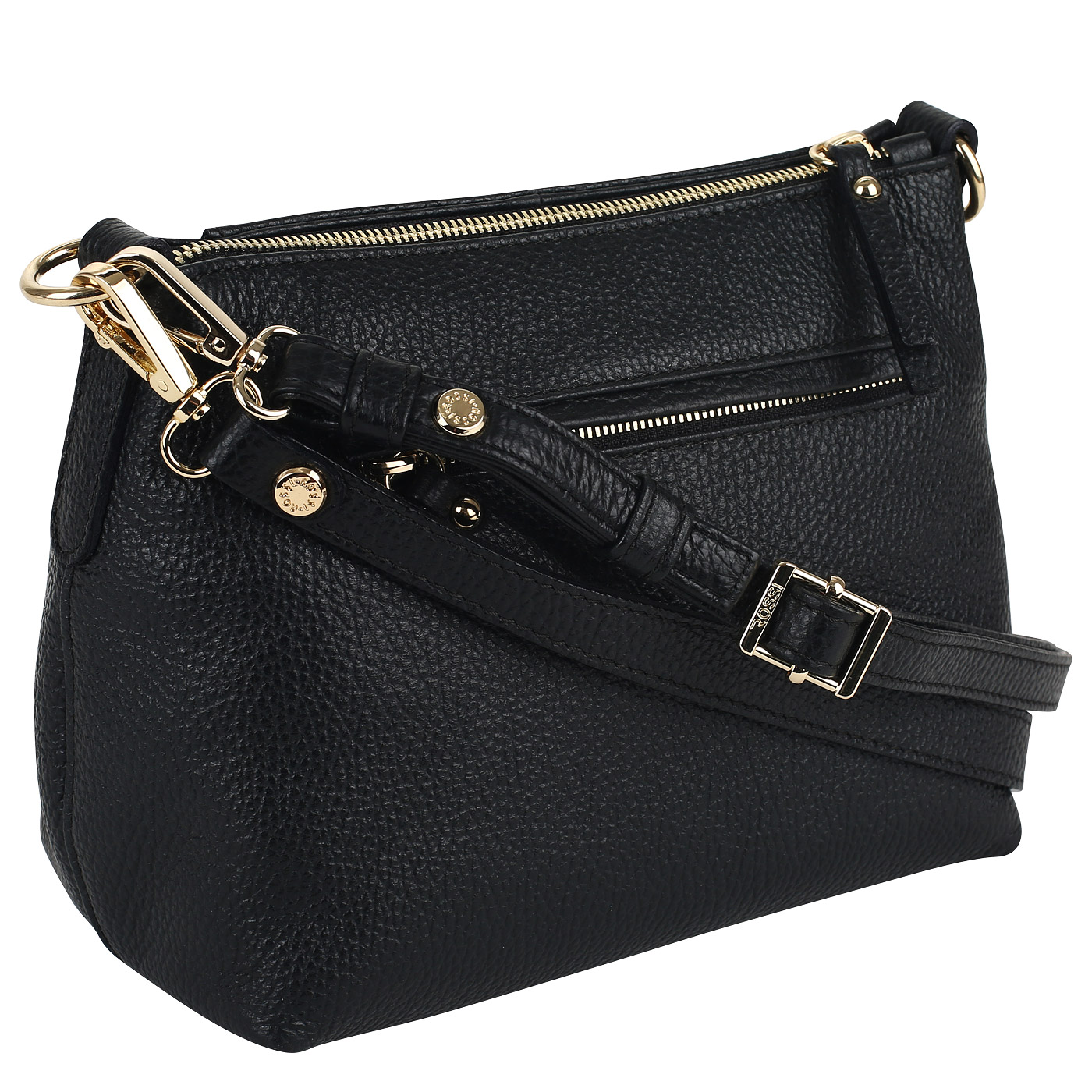 Кожаная сумка через плечо Bruno Rossi Dollaro