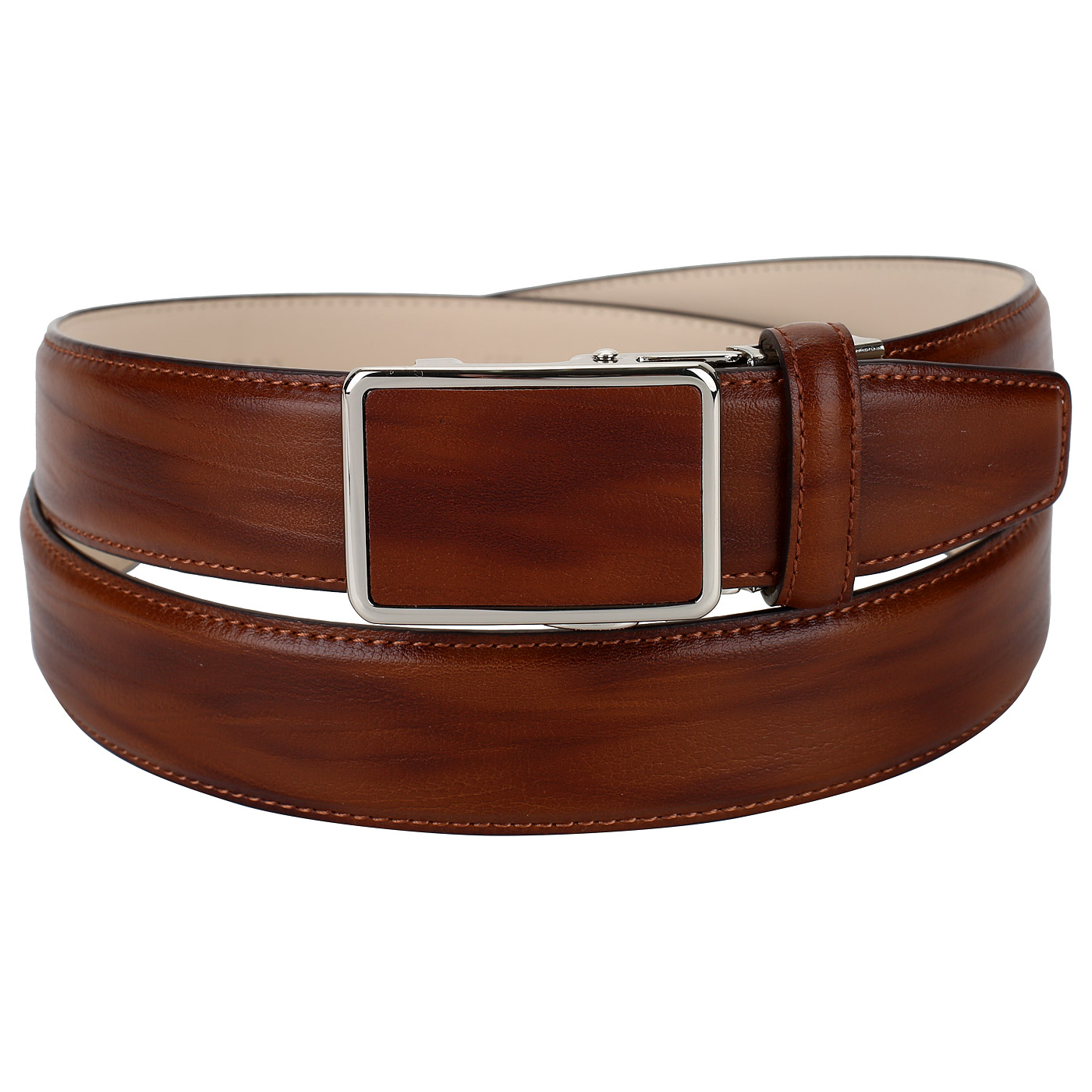 Anthoni Crown Ремень из коричневой кожи