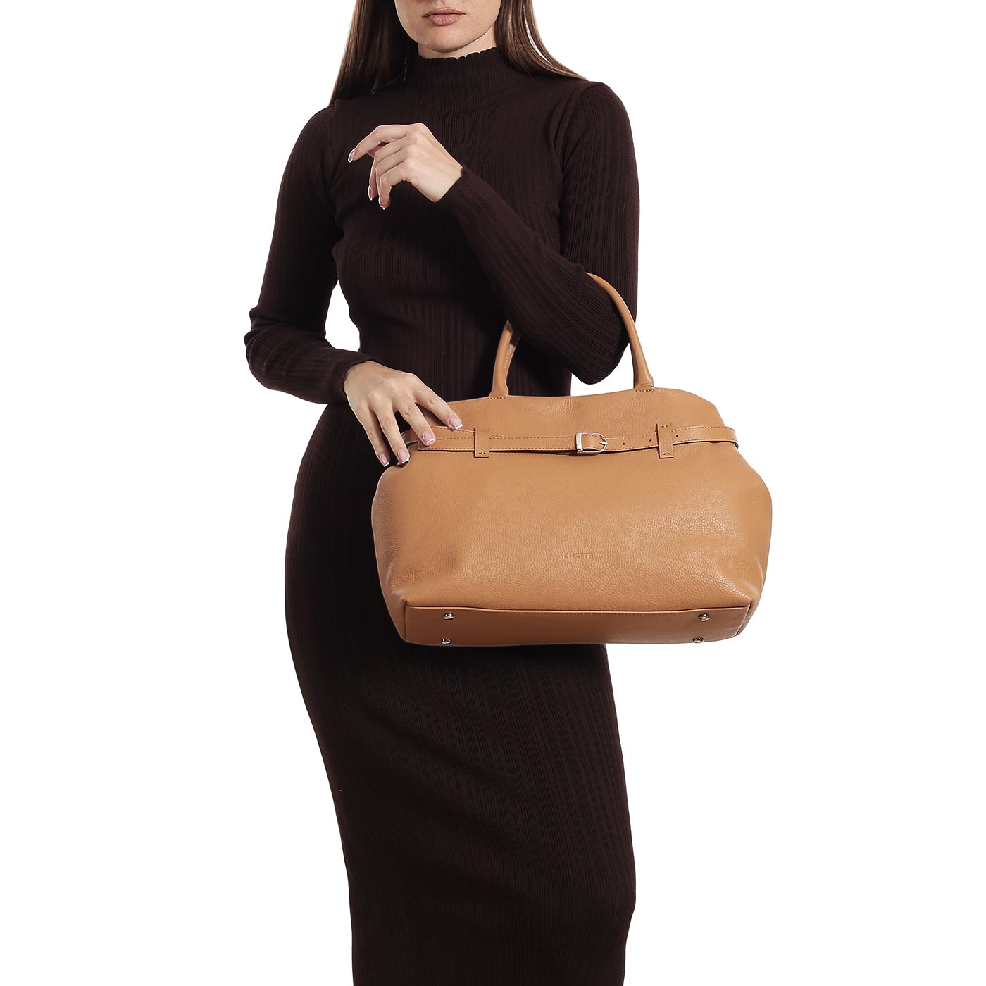 Кожаная сумка Chatte Marseille