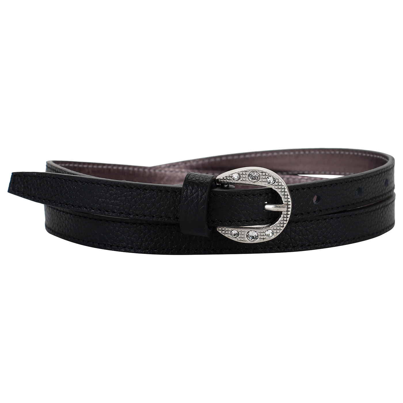 Marina Creazioni Узкий кожаный ремень