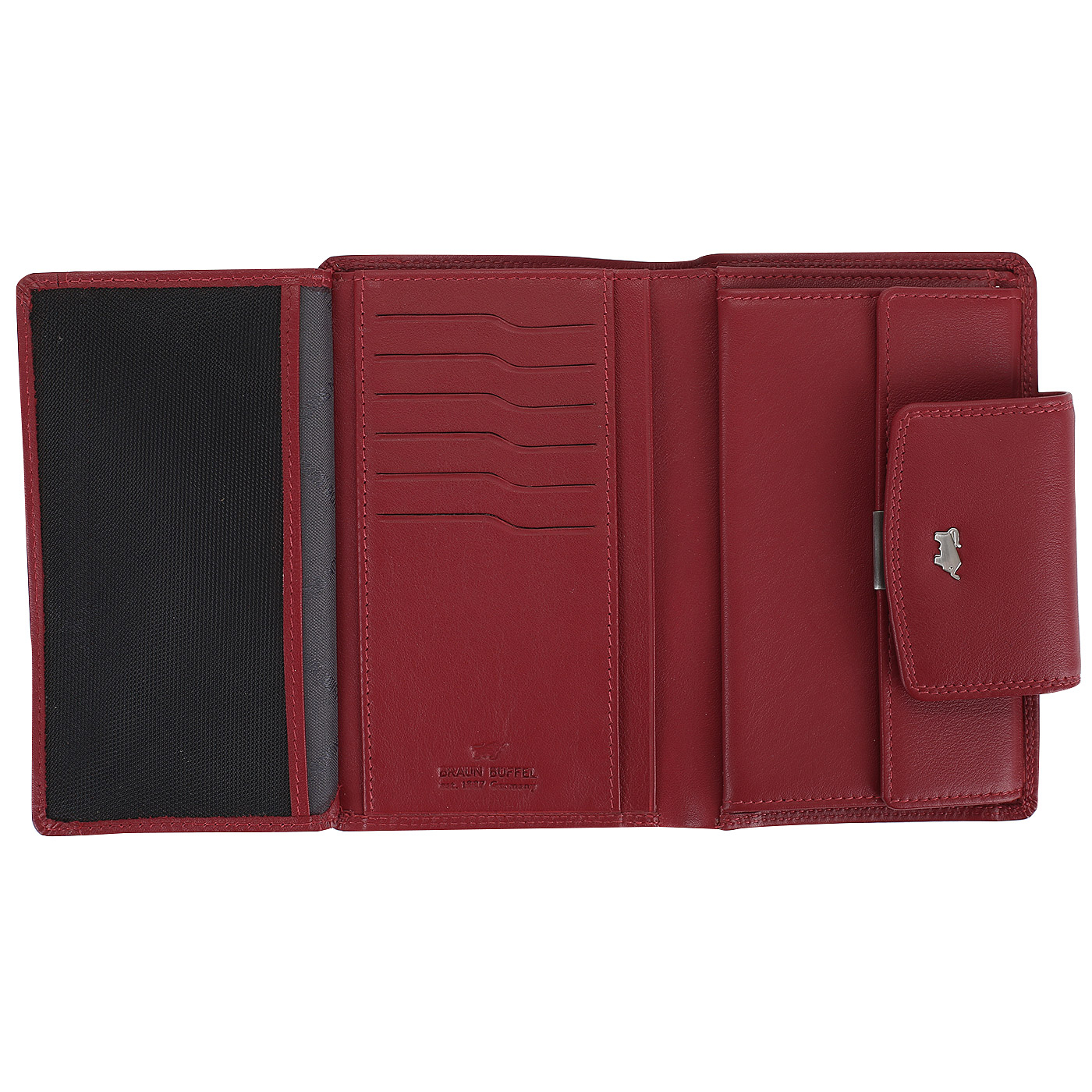 Портмоне из красной кожи Braun Buffel Golf 2.0