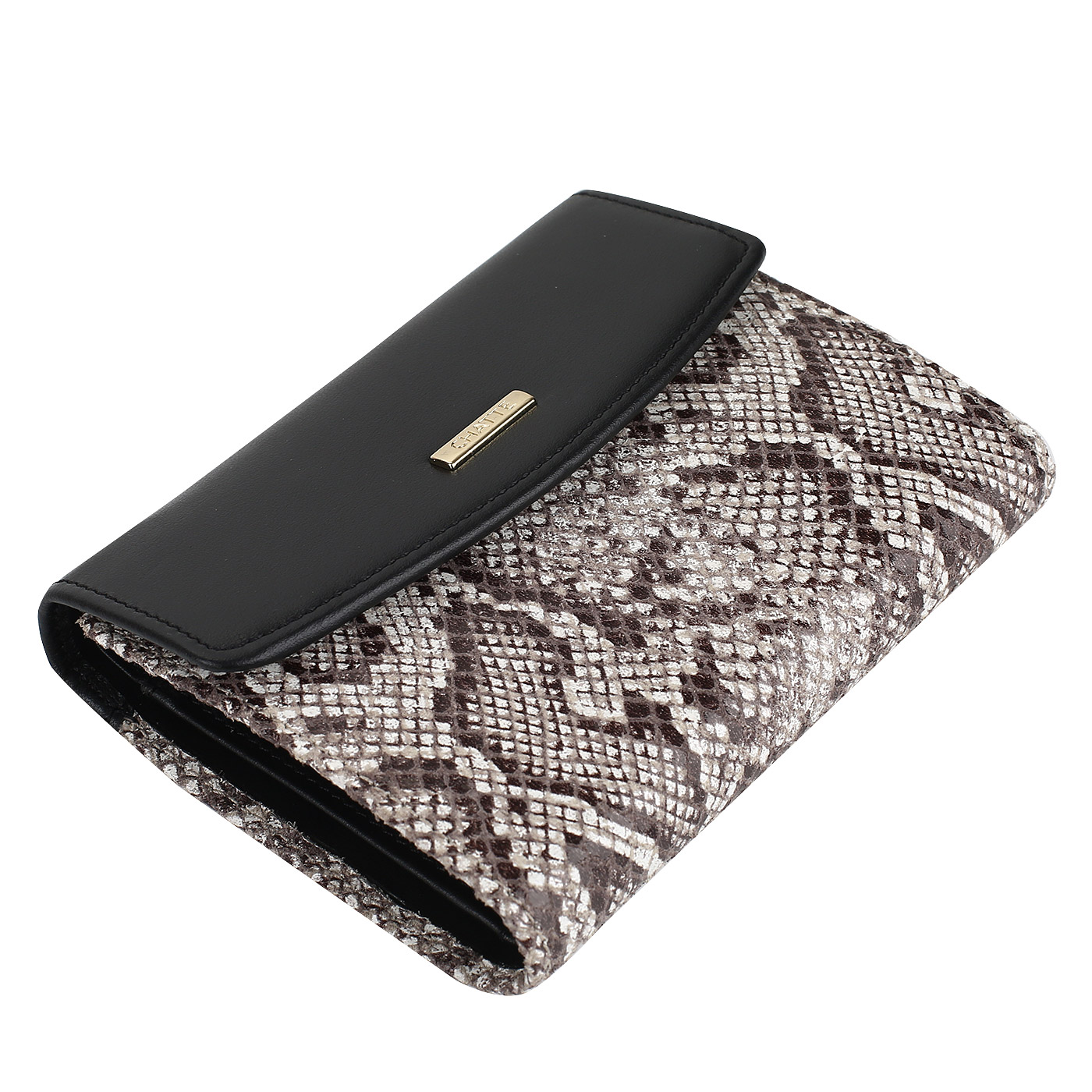 Женское портмоне на кнопке Chatte Tiffany