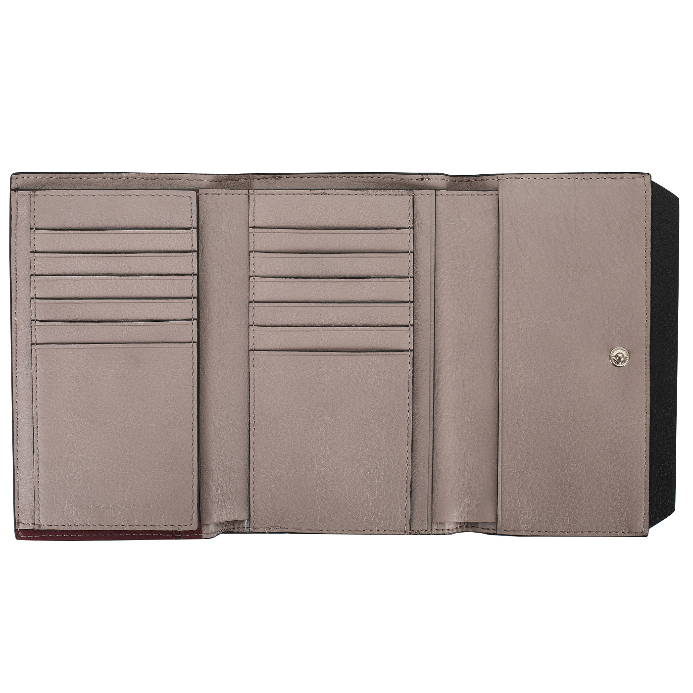 Кожаный кошелек на кнопке Piquadro Circle