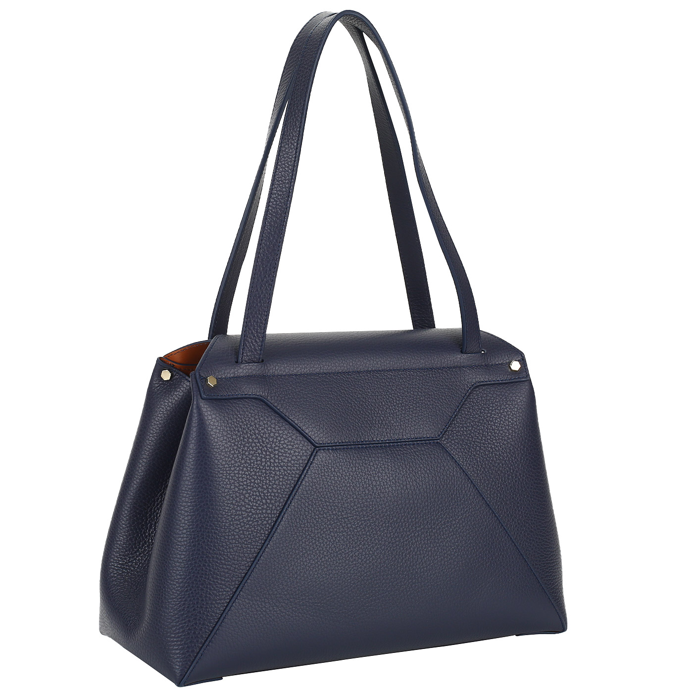 Кожаная сумка с откидным клапаном Gironacci 