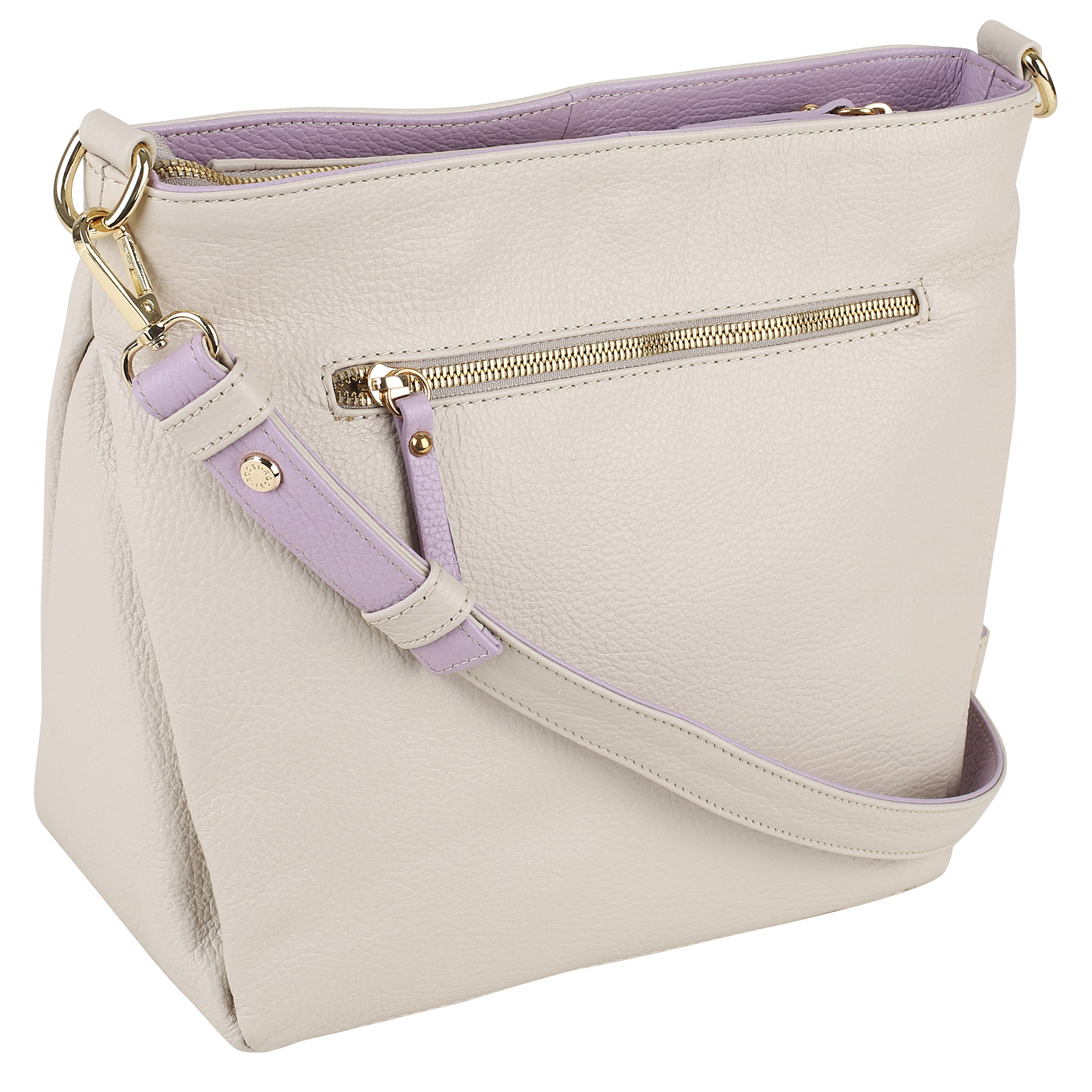 Кожаная сумка через плечо Bruno Rossi Dollaro