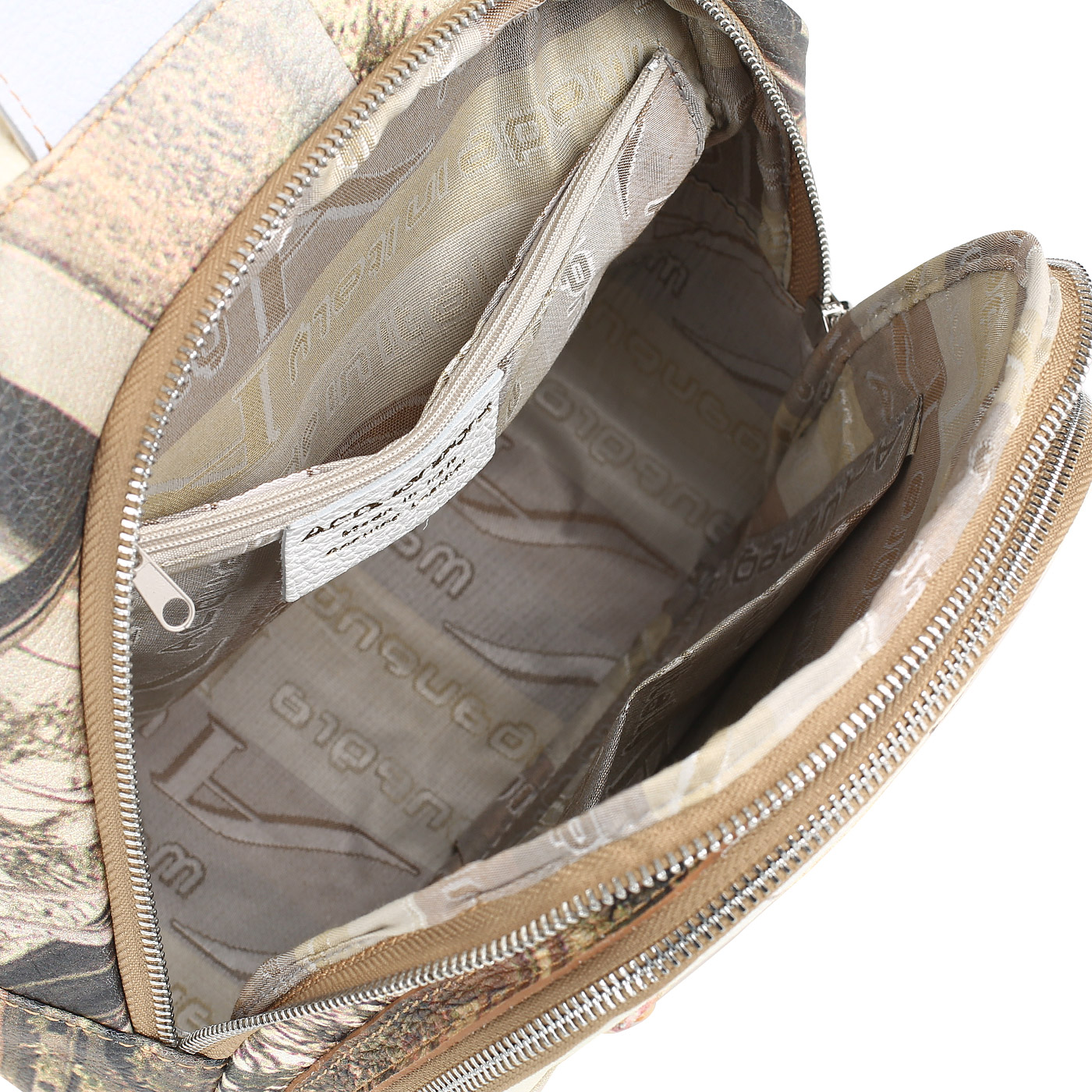 Кожаный рюкзак с откидным клапаном Acquanegra Amsterdam