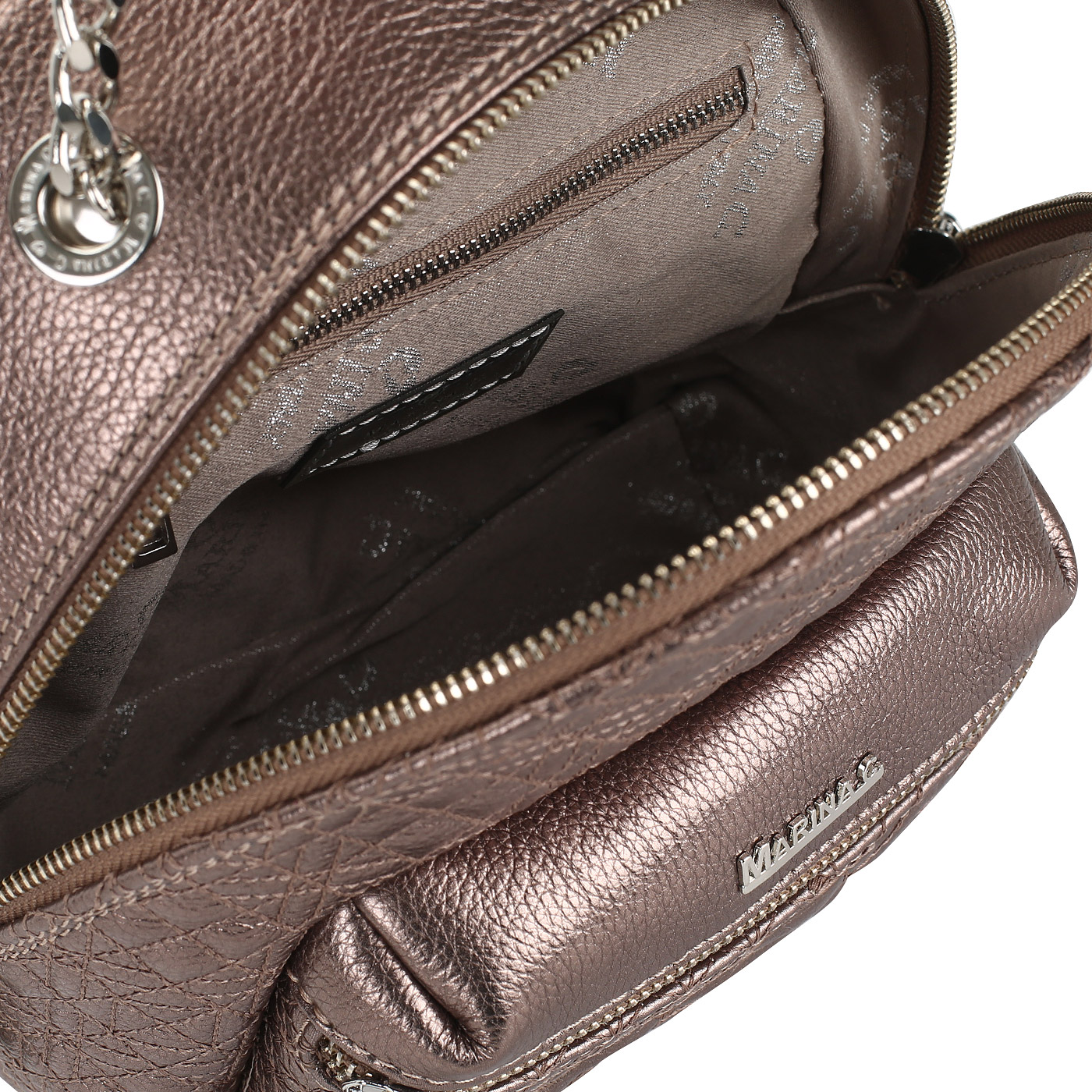 Рюкзак из натуральной кожи Marina Creazioni 