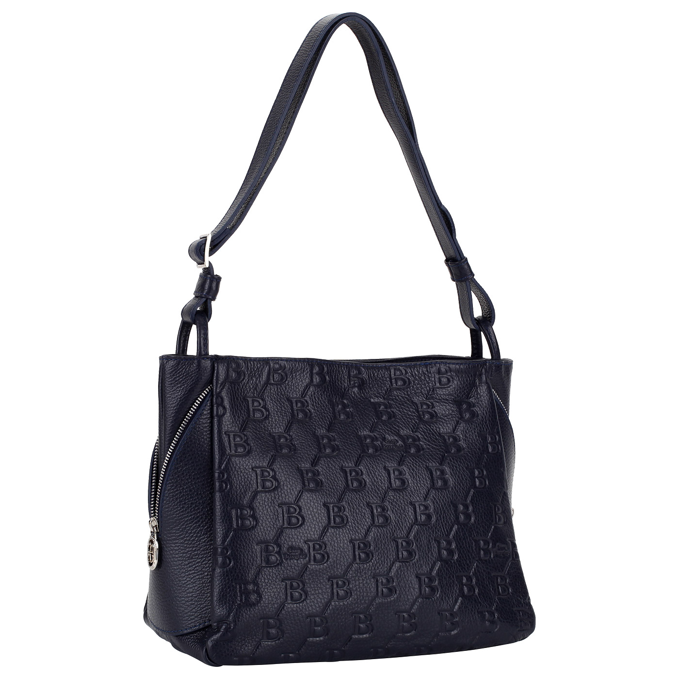 Синяя кожаная сумка Sara Burglar Noemi Person