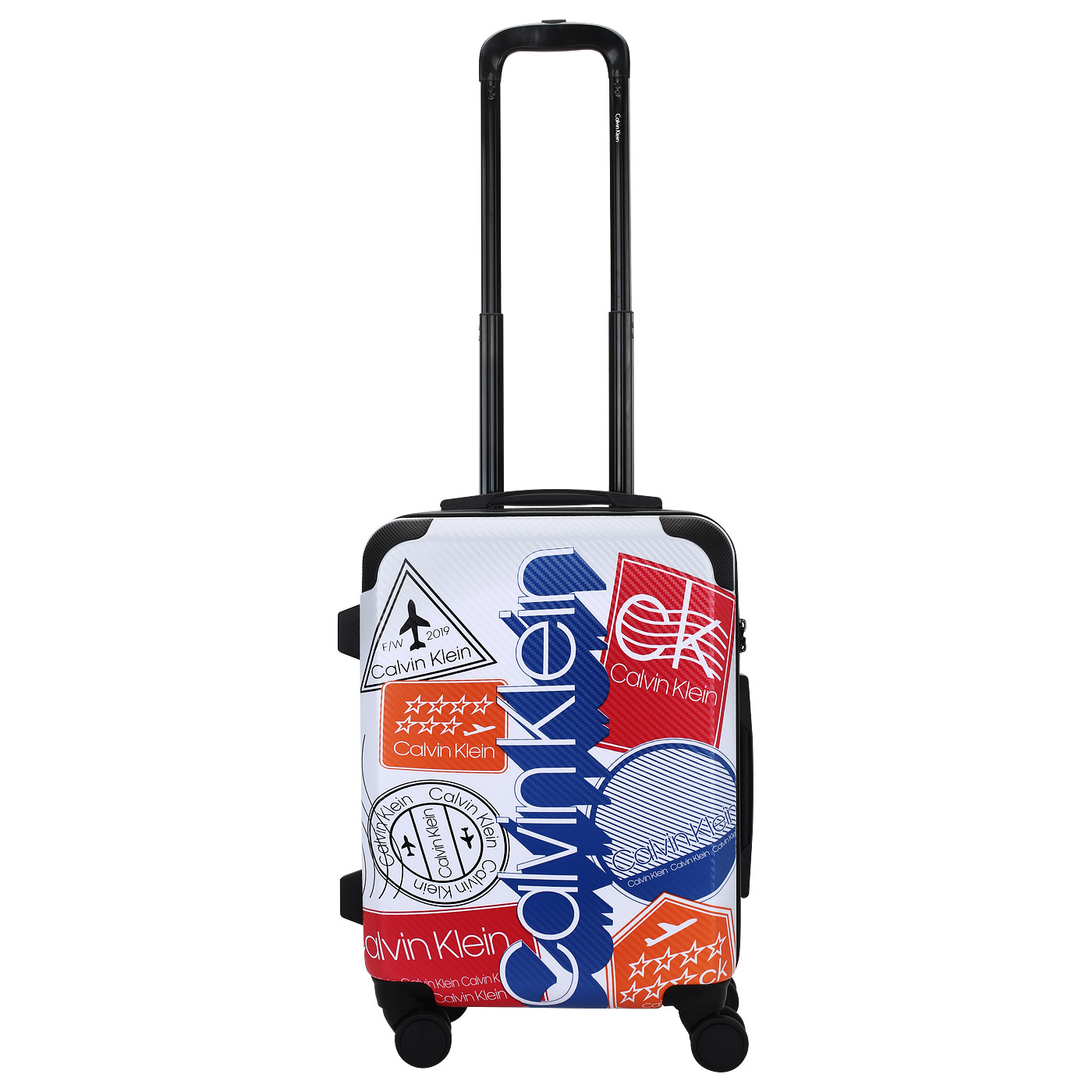 Чемодан маленький S из ABS-пластика с кодовым замком Calvin Klein CK-674 Airlines HS
