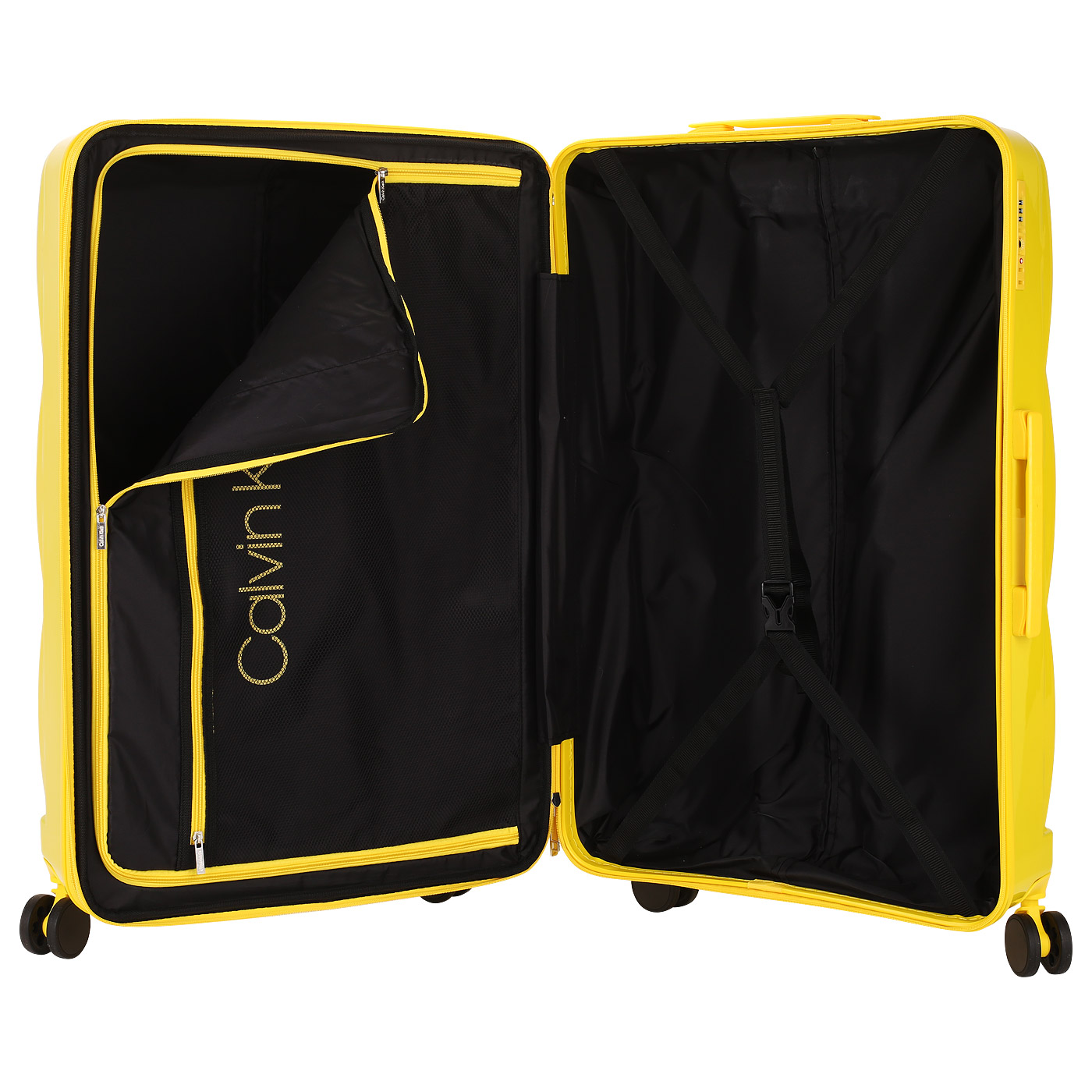 Чемодан большой L из ABS-пластика с кодовым замком Calvin Klein CK-630 Down To Fly