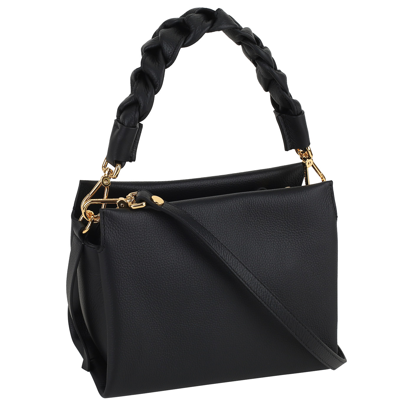 Кожаная сумка Coccinelle Boheme Grana Double