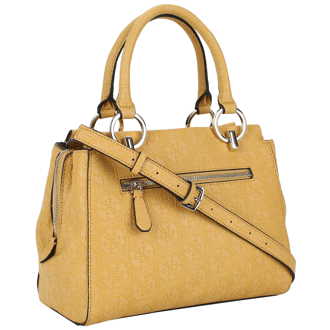 Тисненая сумка с тремя отделами Guess Heritage Pop