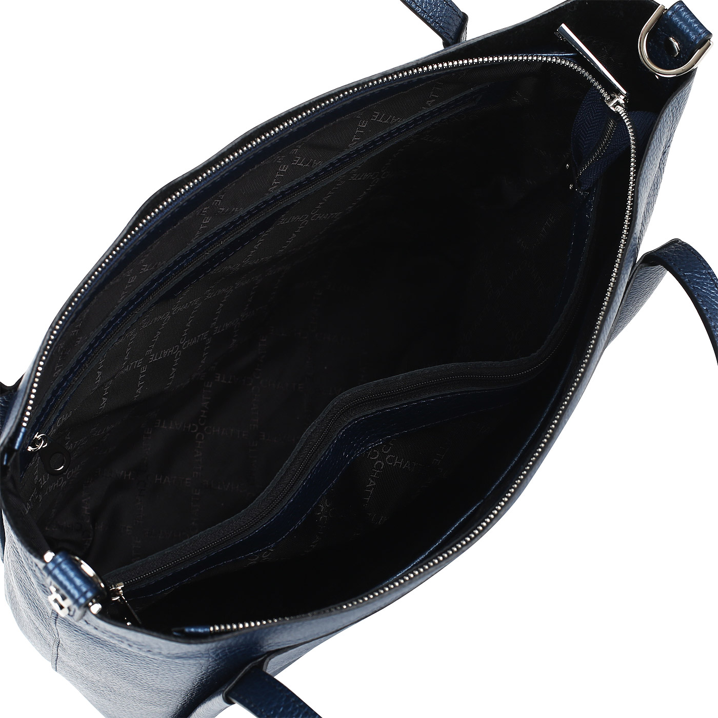 Сумка из металлизированной кожи Chatte 