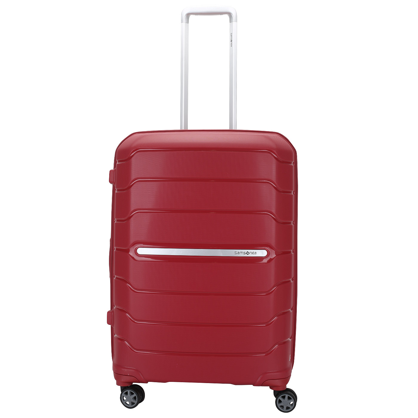 Чемодан средний M из полипропилена с кодовым замком Samsonite Flux