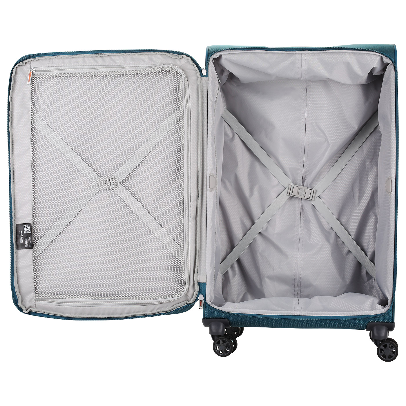 Чемодан большой L тканевый с кодовым замком Samsonite Popsoda