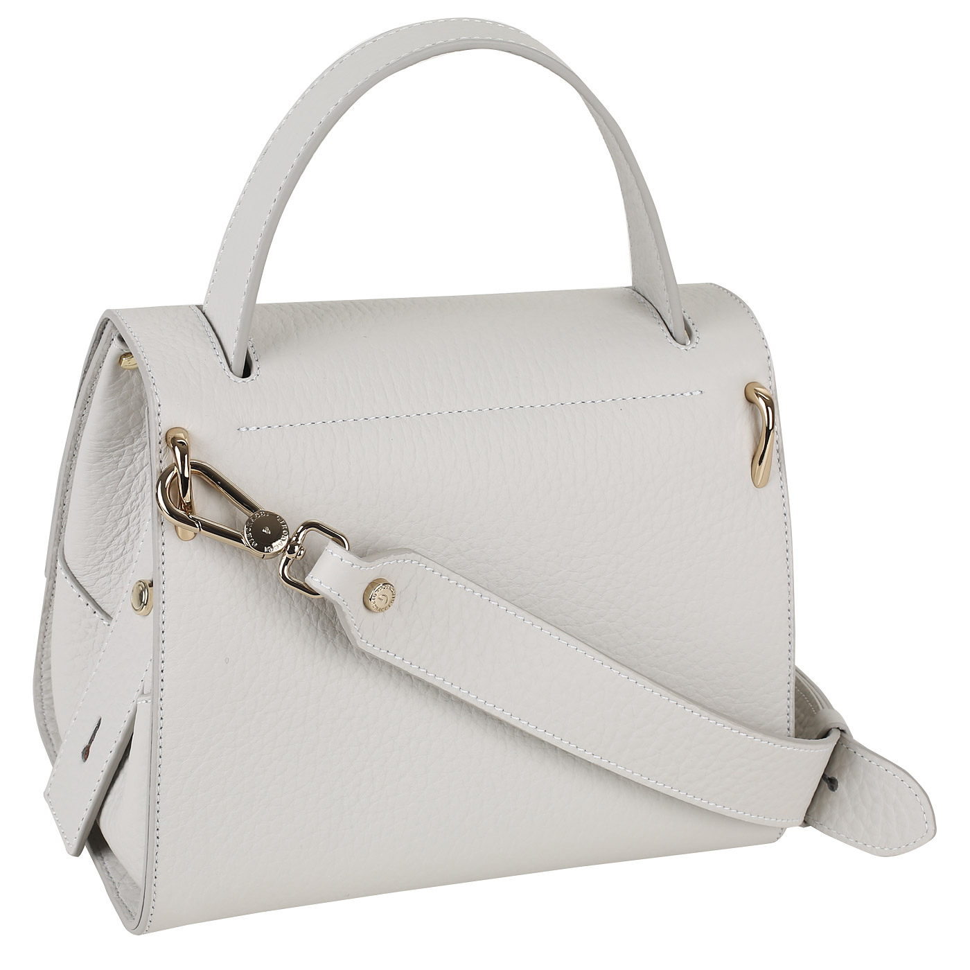 Кожаная сумка с откидным клапаном Gironacci Velvet